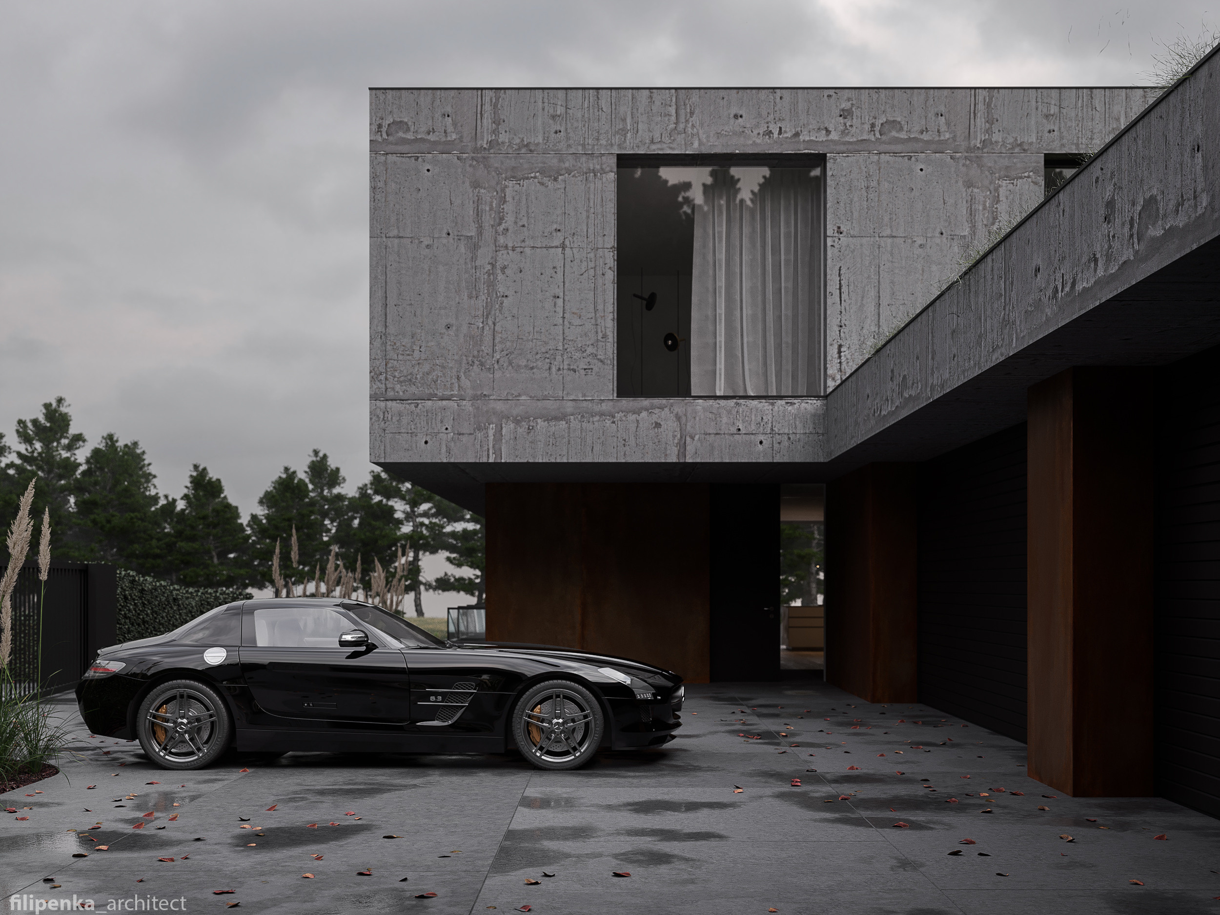 Vila v Říčanech u Prahy.