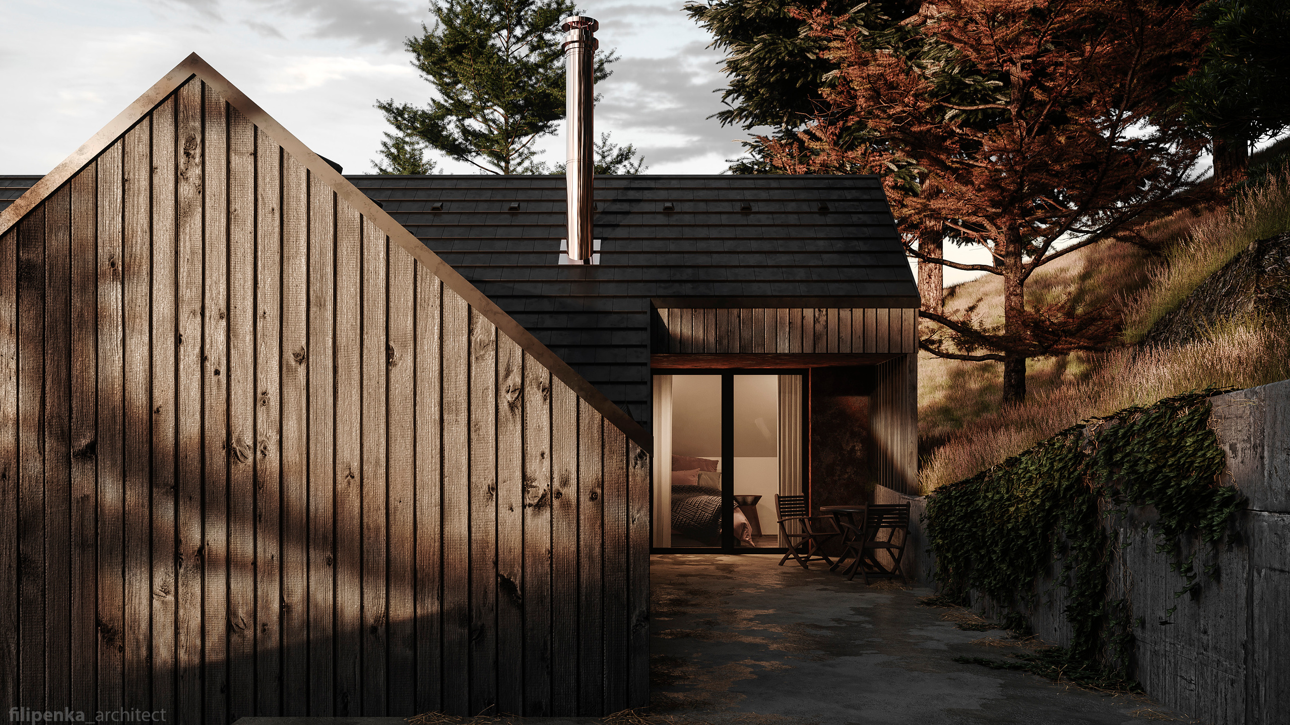 RD Albrechtice nad Vltavou. Filipenka architects