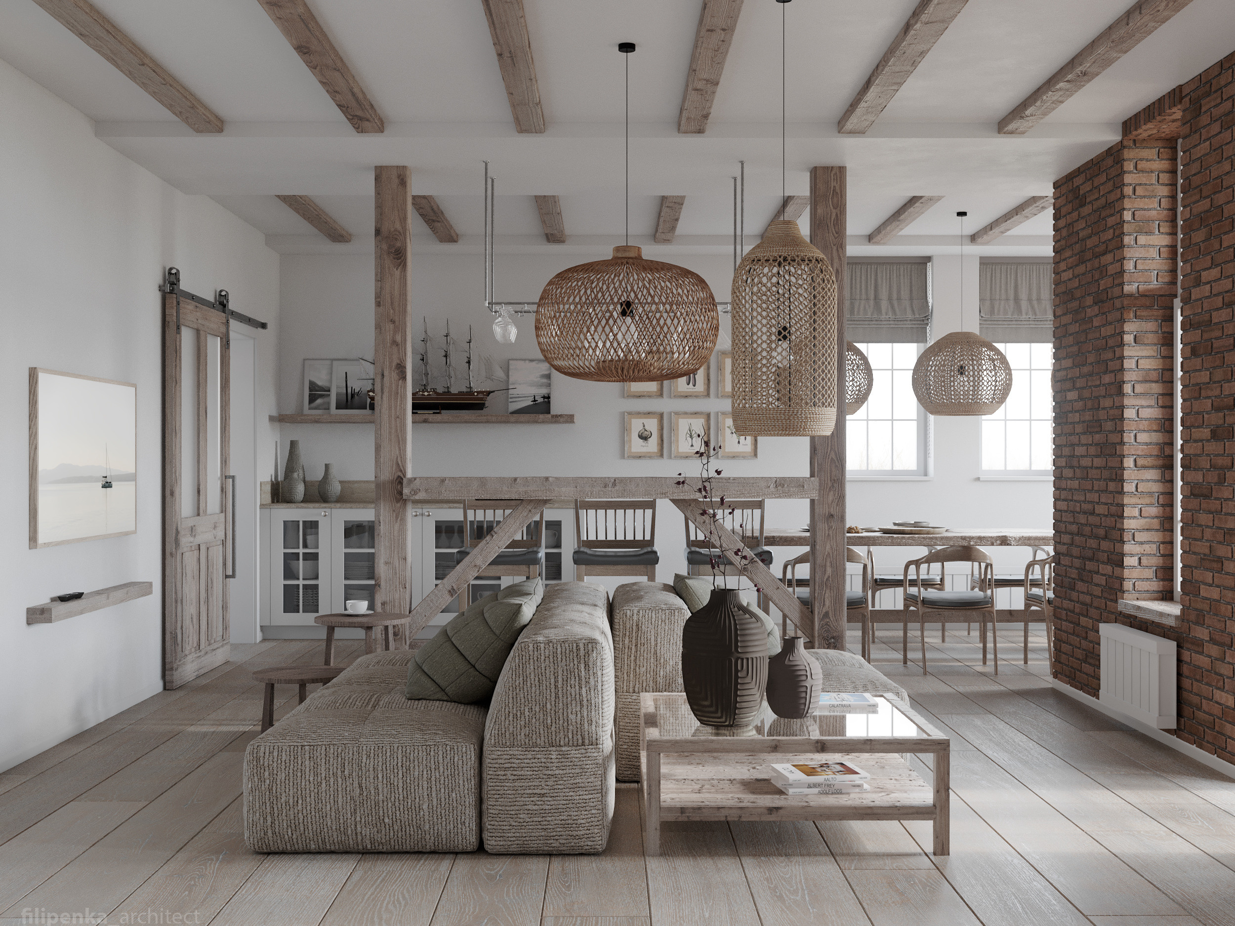 Rekonstrukce RD HRNČIŘE. Filipenka architects