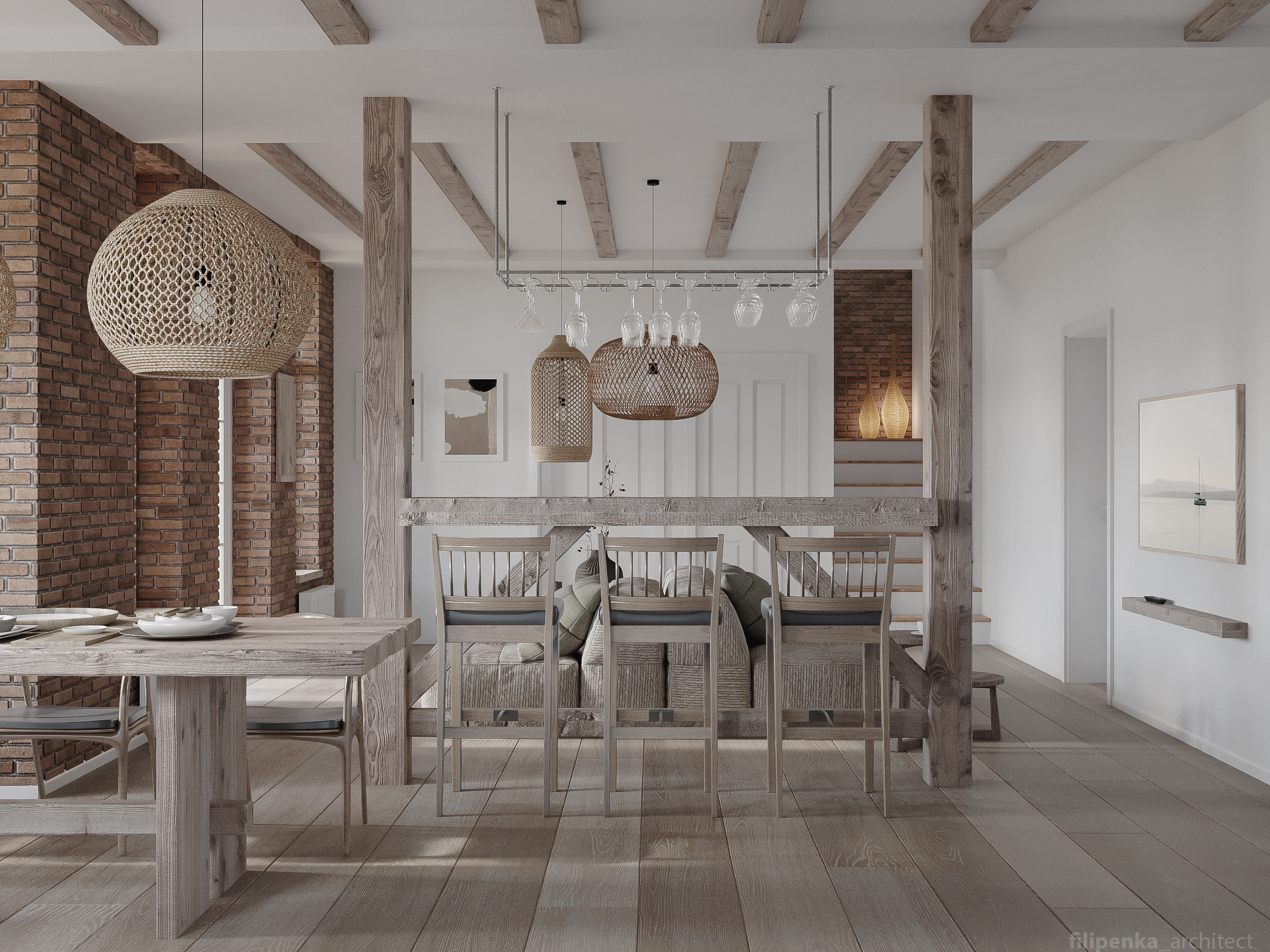 Rekonstrukce RD HRNČIŘE. Filipenka architects