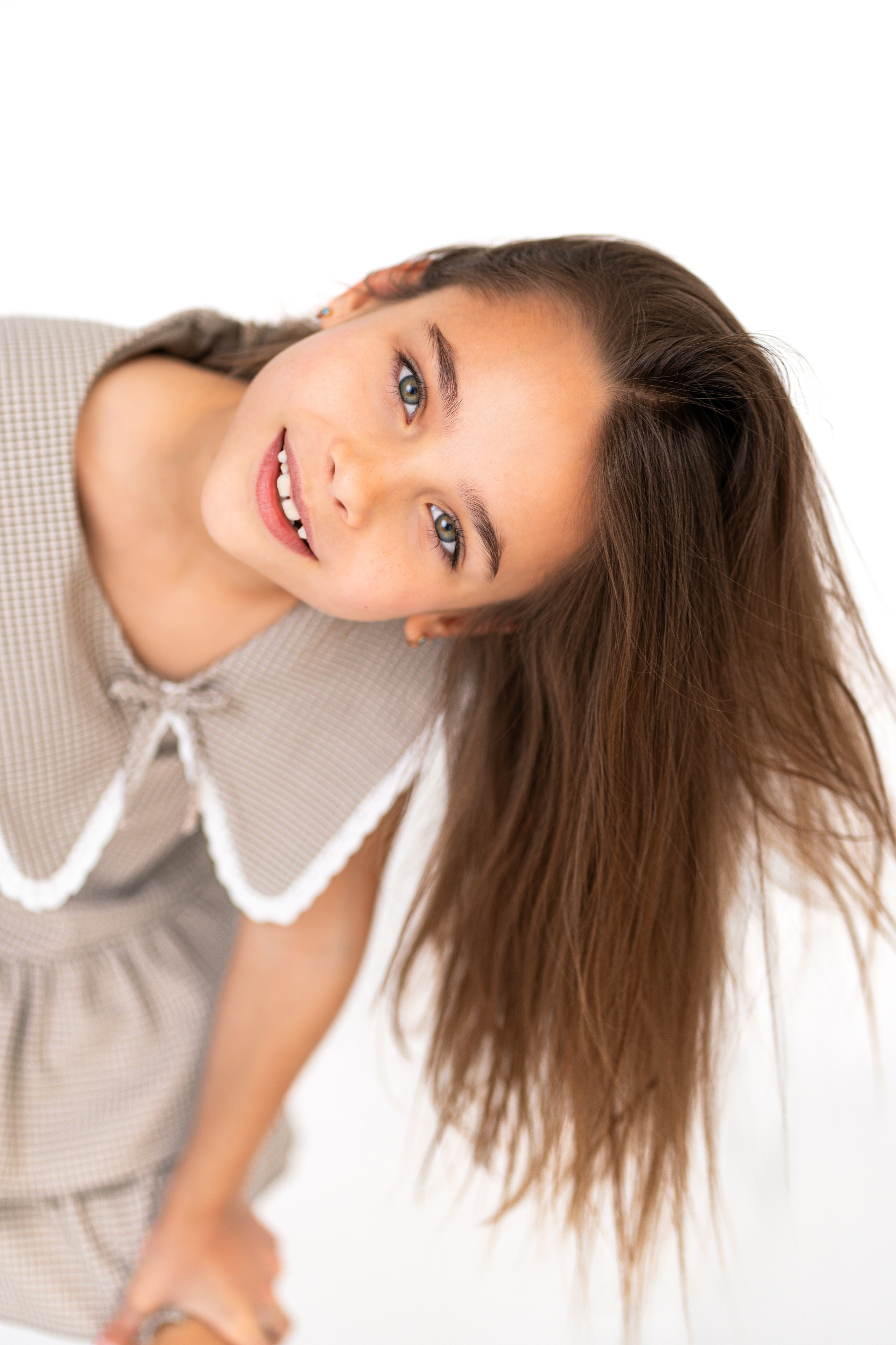 Kids fashion and headshot photography for modeling portfolios