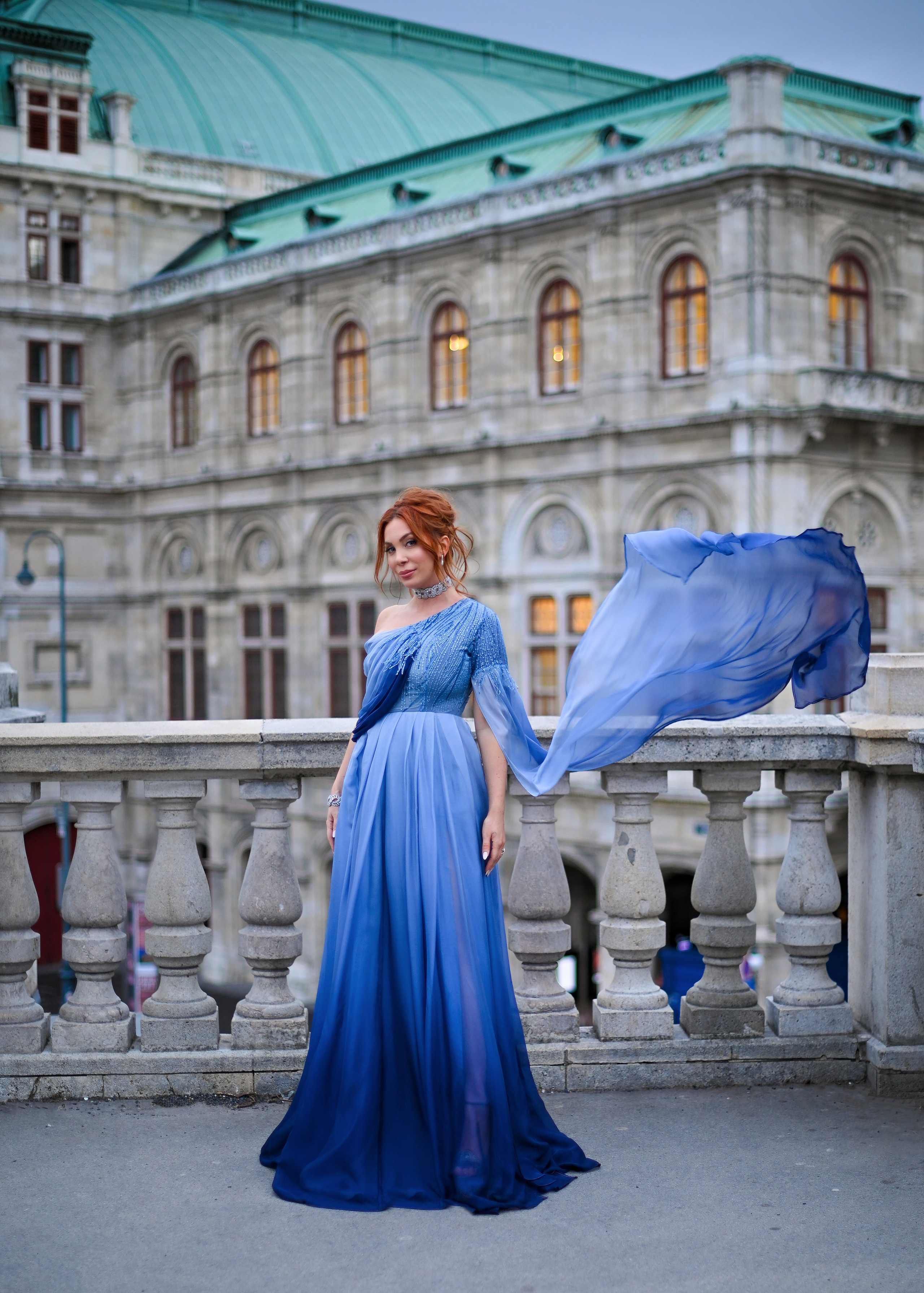 Tara for Viennese Opera Ball. Photo Vienna and Bratislava
