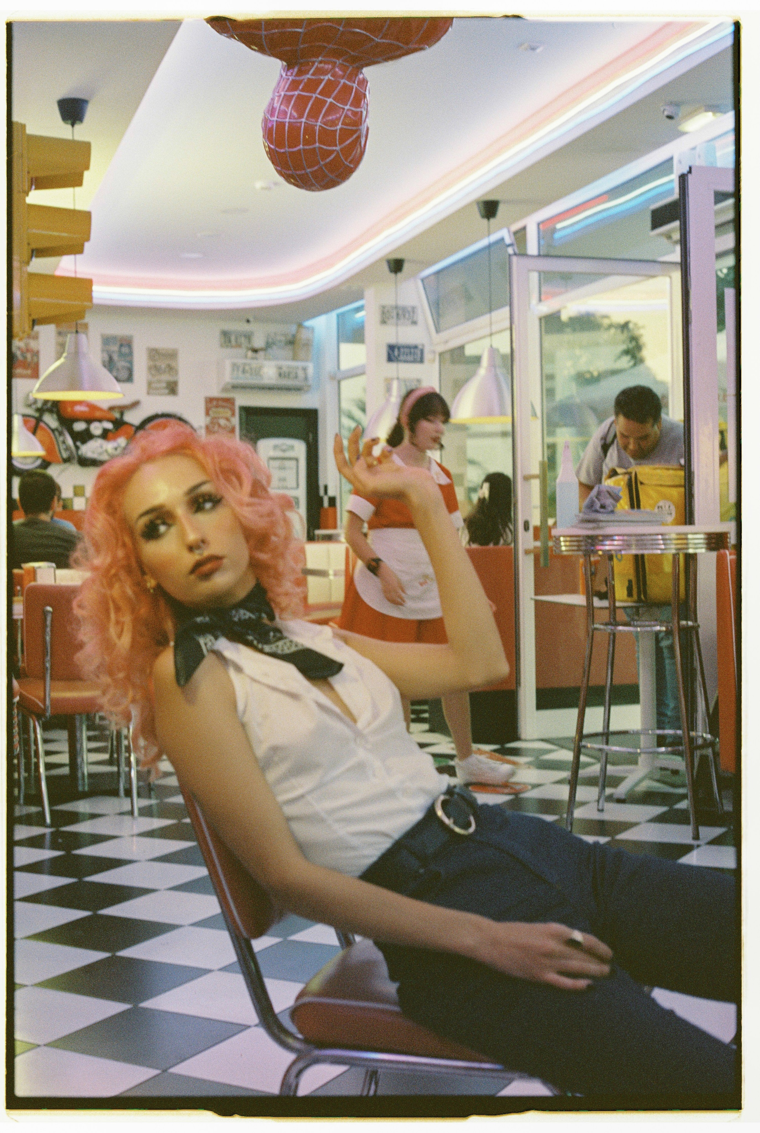 Adriana / CINESTILL 800T. Portrait photographer in Madeira — Marina Shtukina