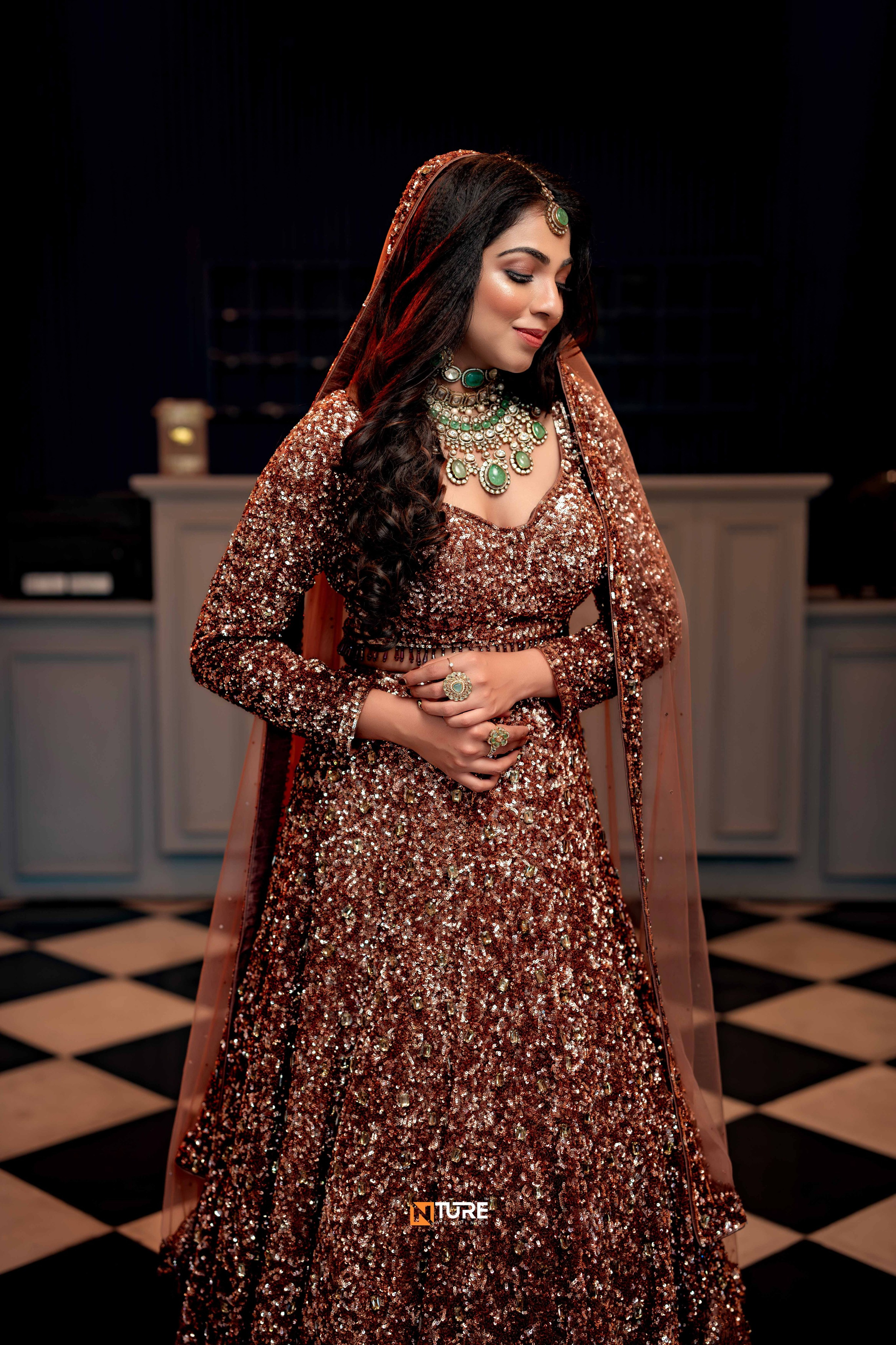 VINAYA BRIDAL SHOOT. NTURE WEDDING