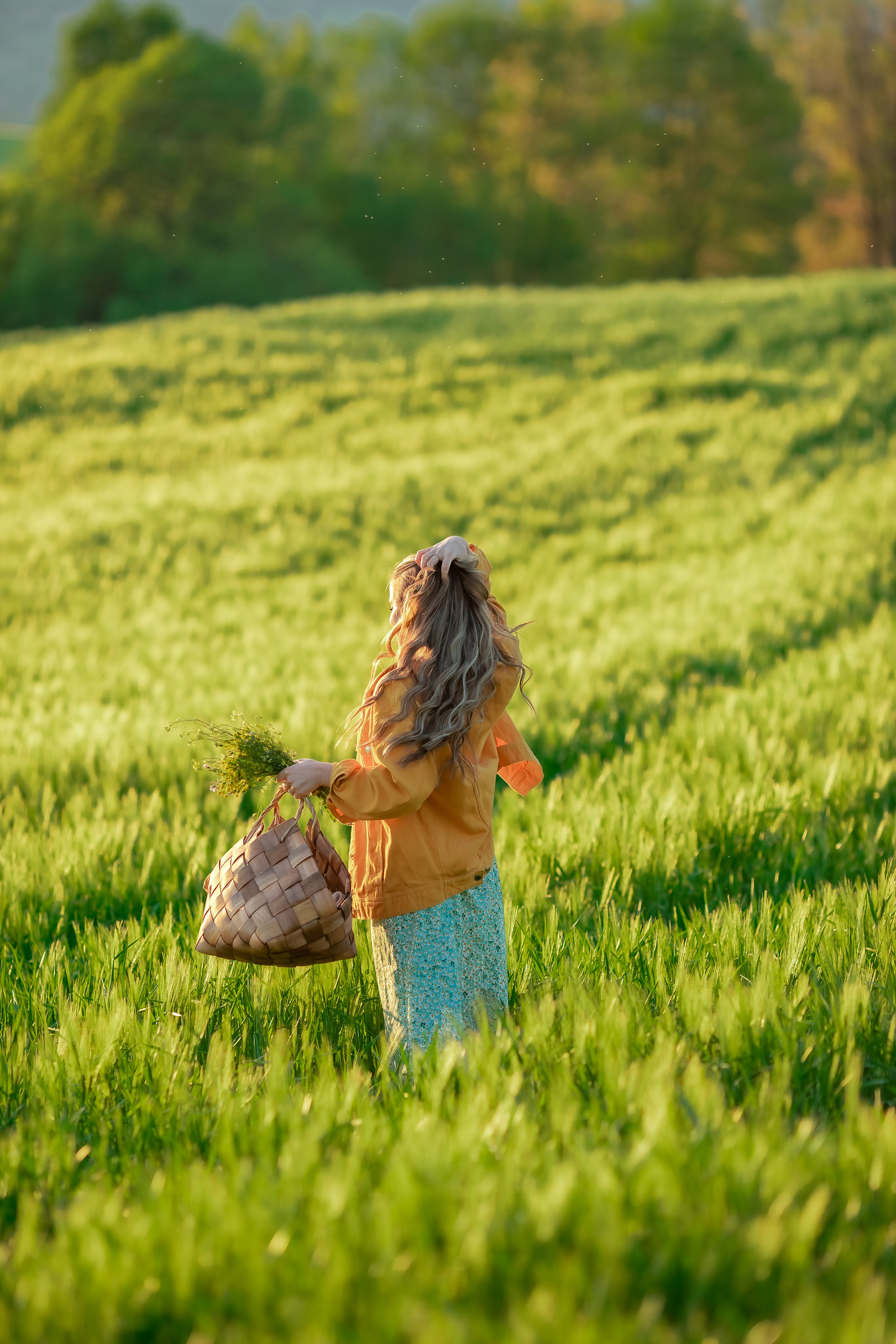Фотосесия в полето. Фотограф Ирина Йотова