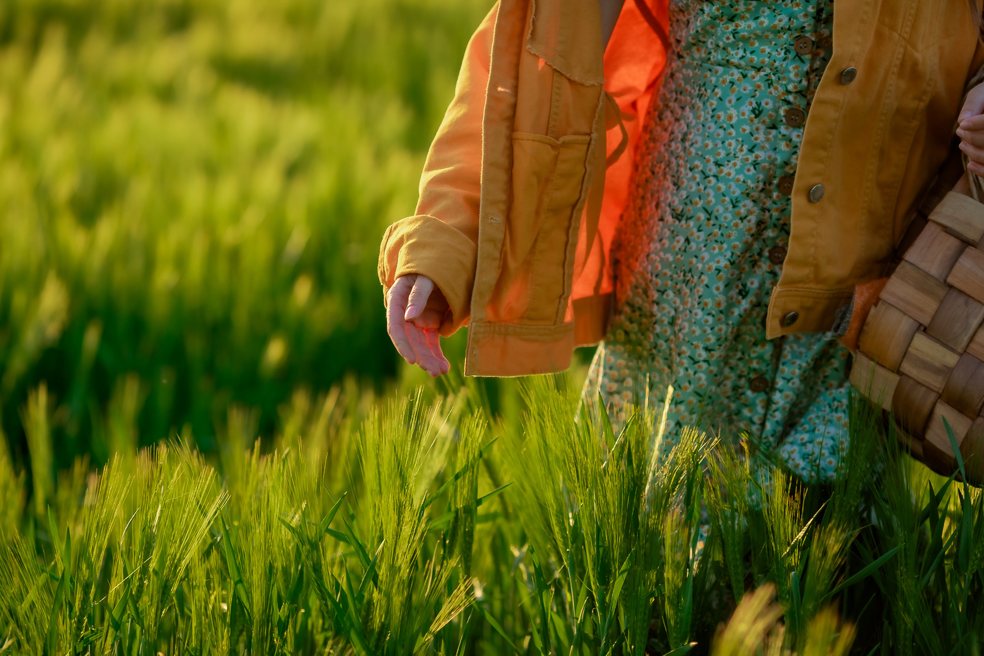 Фотосесия в полето. Фотограф Ирина Йотова