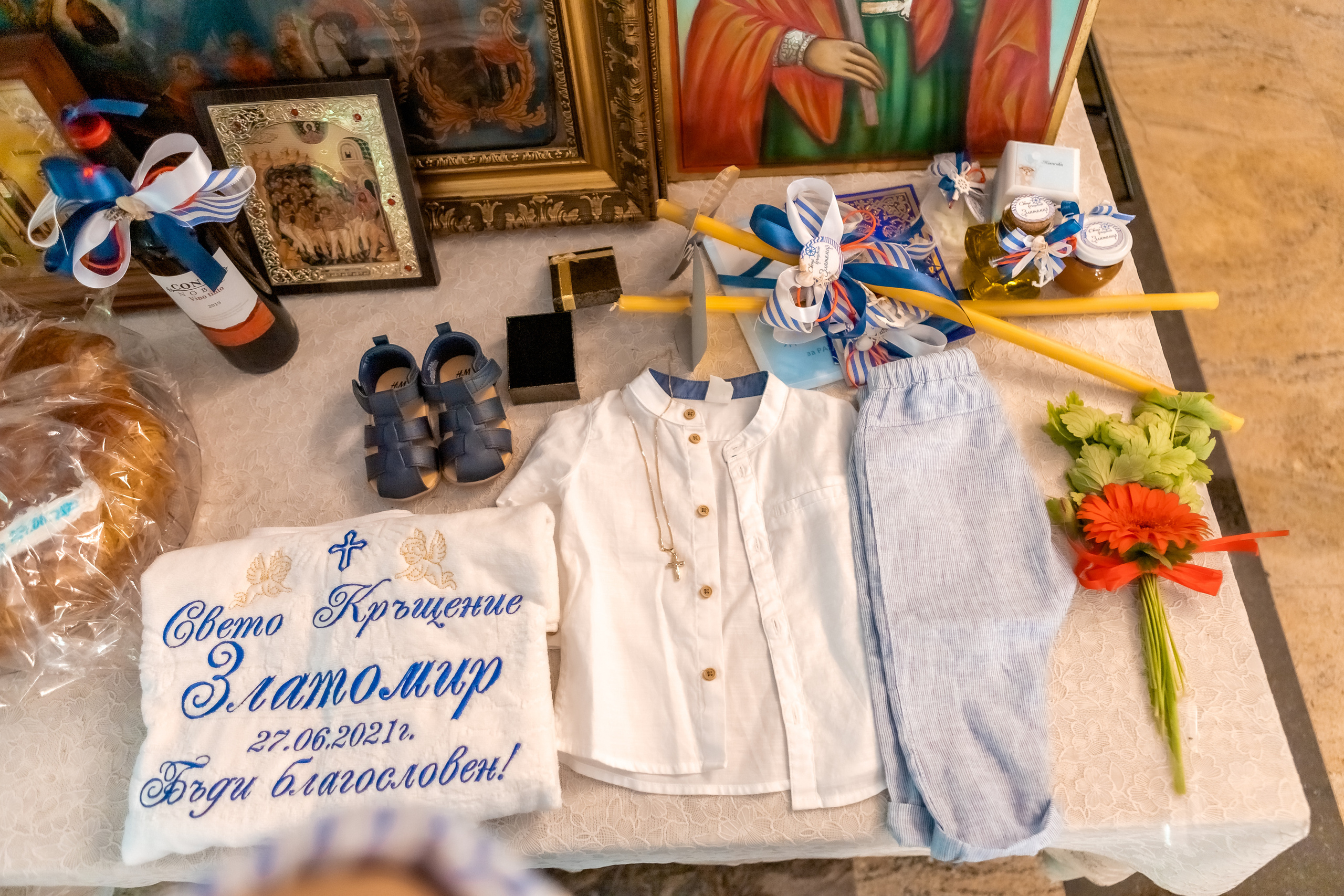 Кръщене Поморие. Фотограф Ирина Йотова