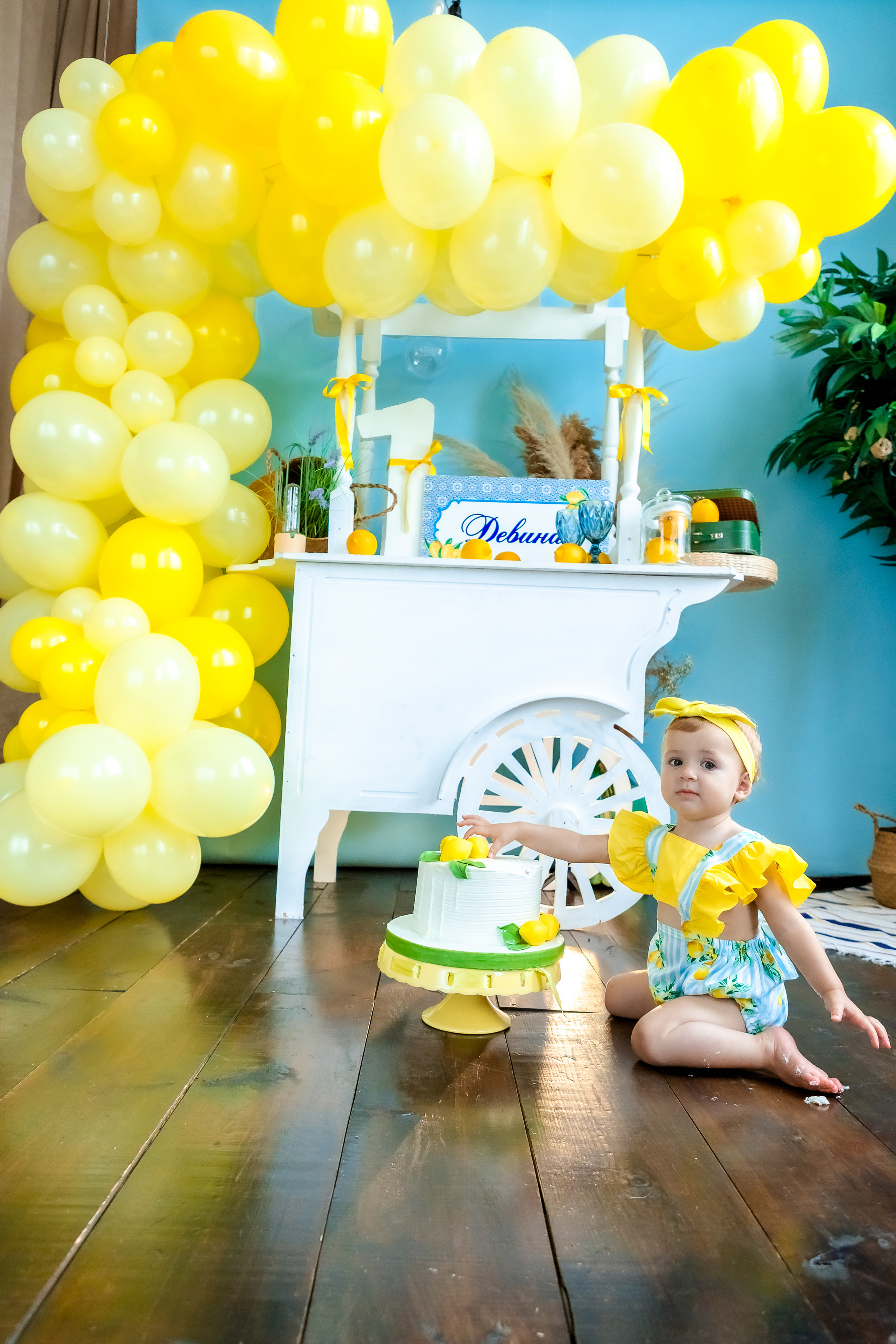 Честит 1 Рожден Ден Девина. Фотограф Ирина Йотова