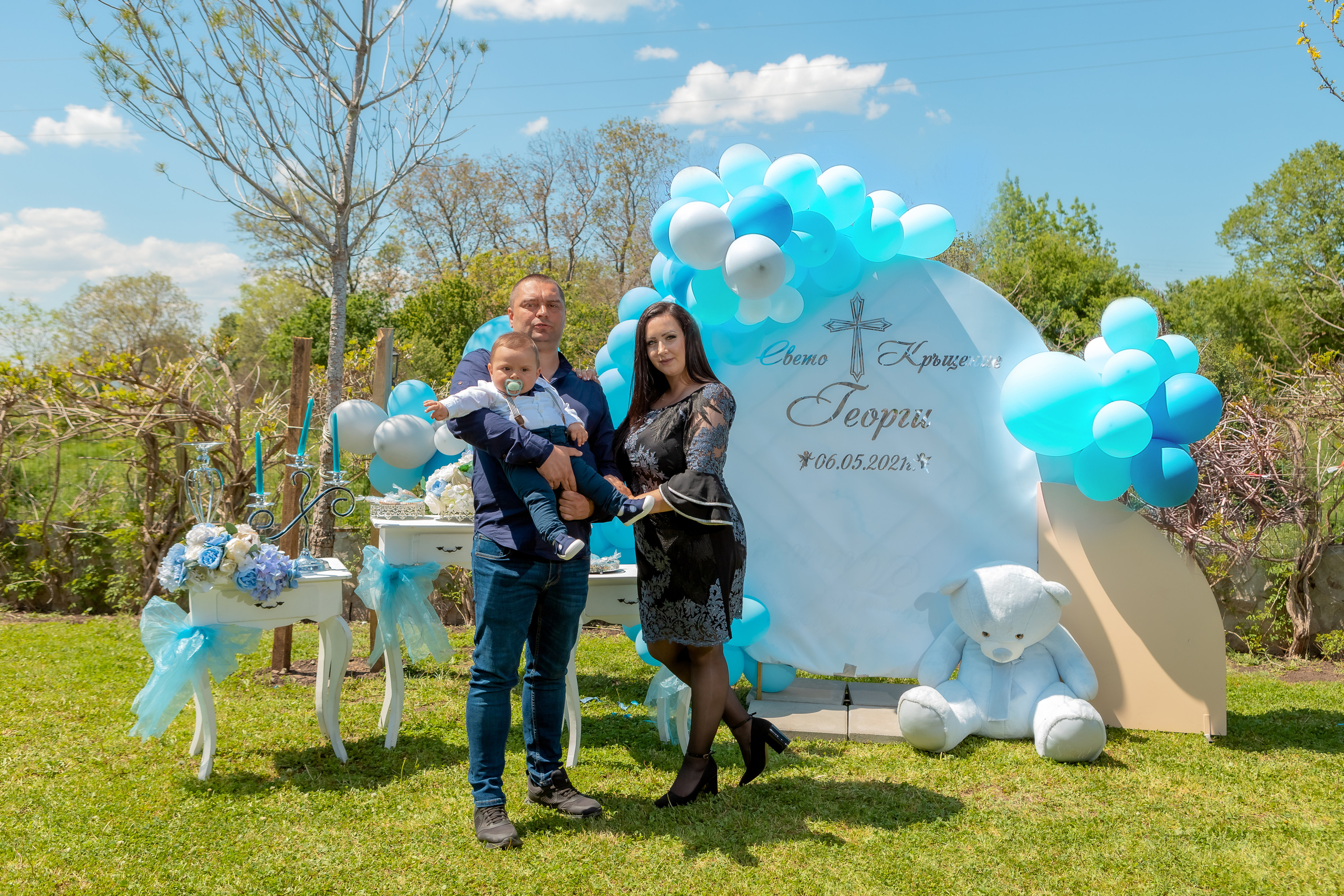 Кръщене. Фотограф Ирина Йотова