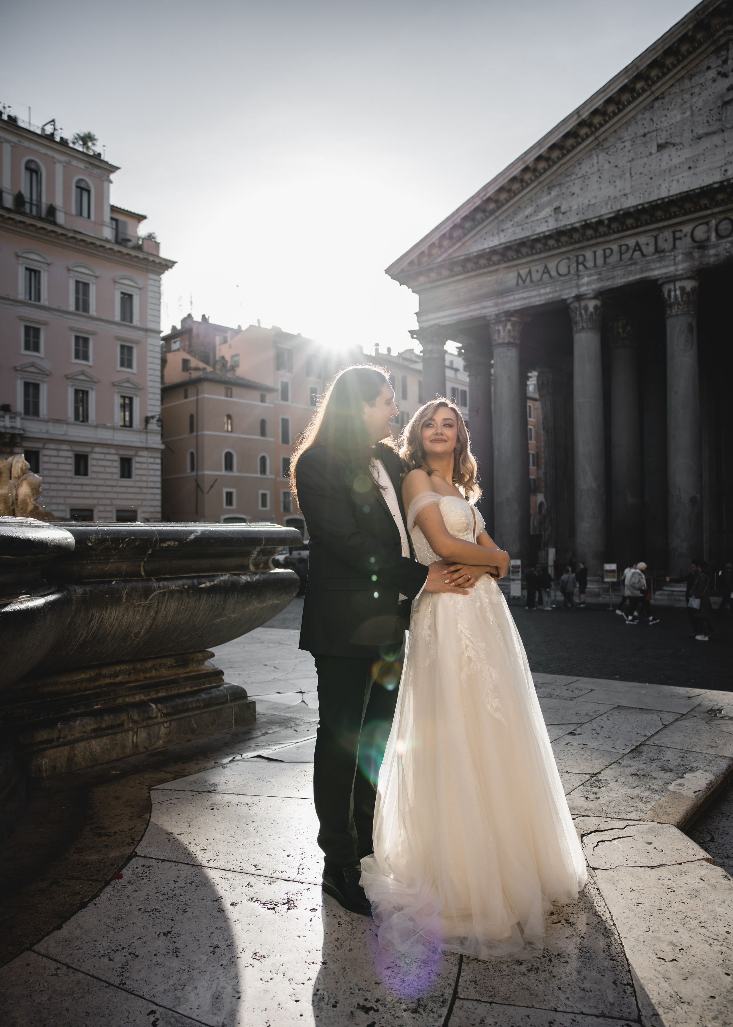 Wedding in Roma. Professional wedding photographer in Copenhagen, Denmark — Julia Byron