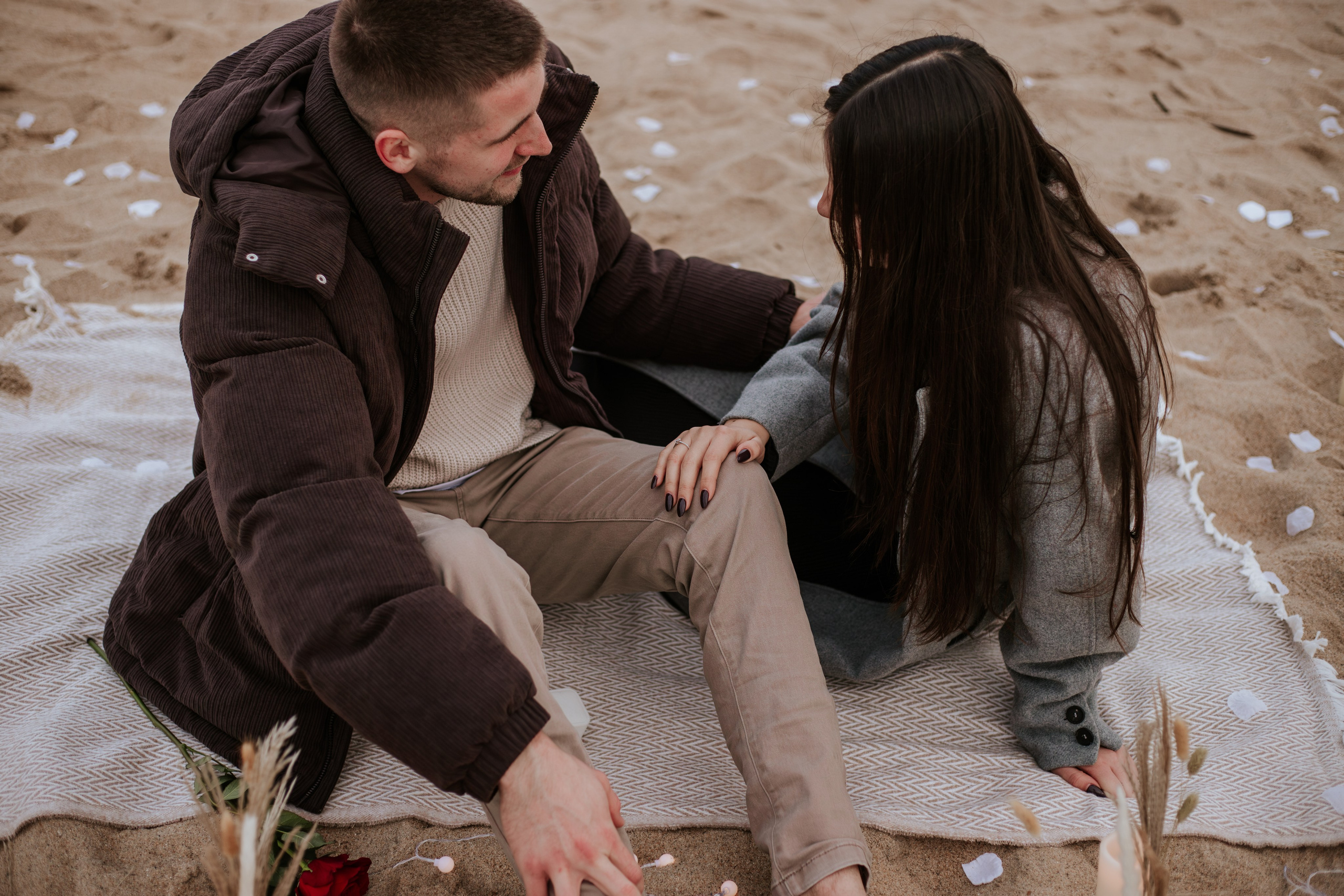 Marius e Kim. Davi Valente