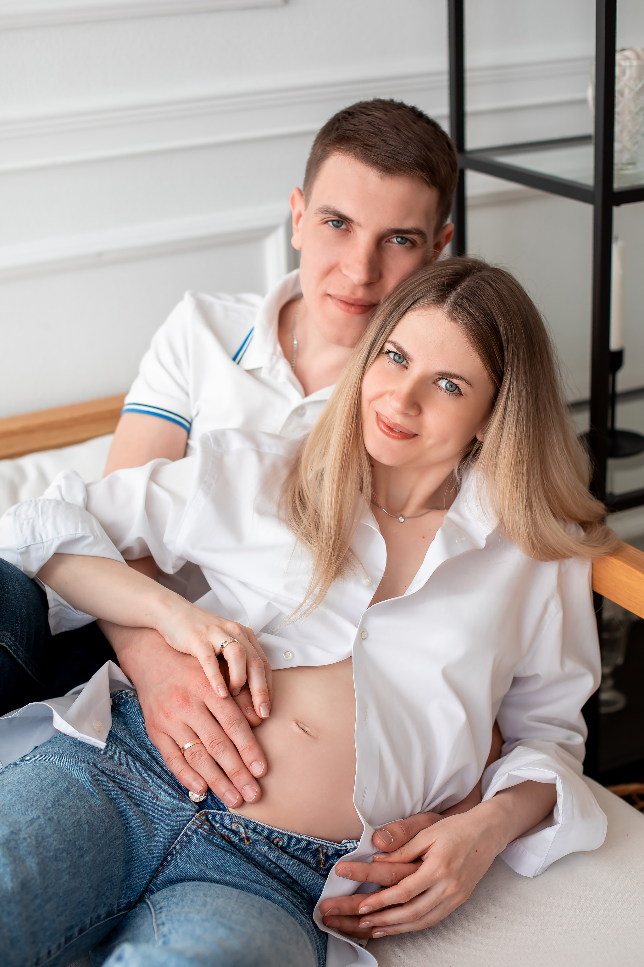 беременная фотосессия с мужем