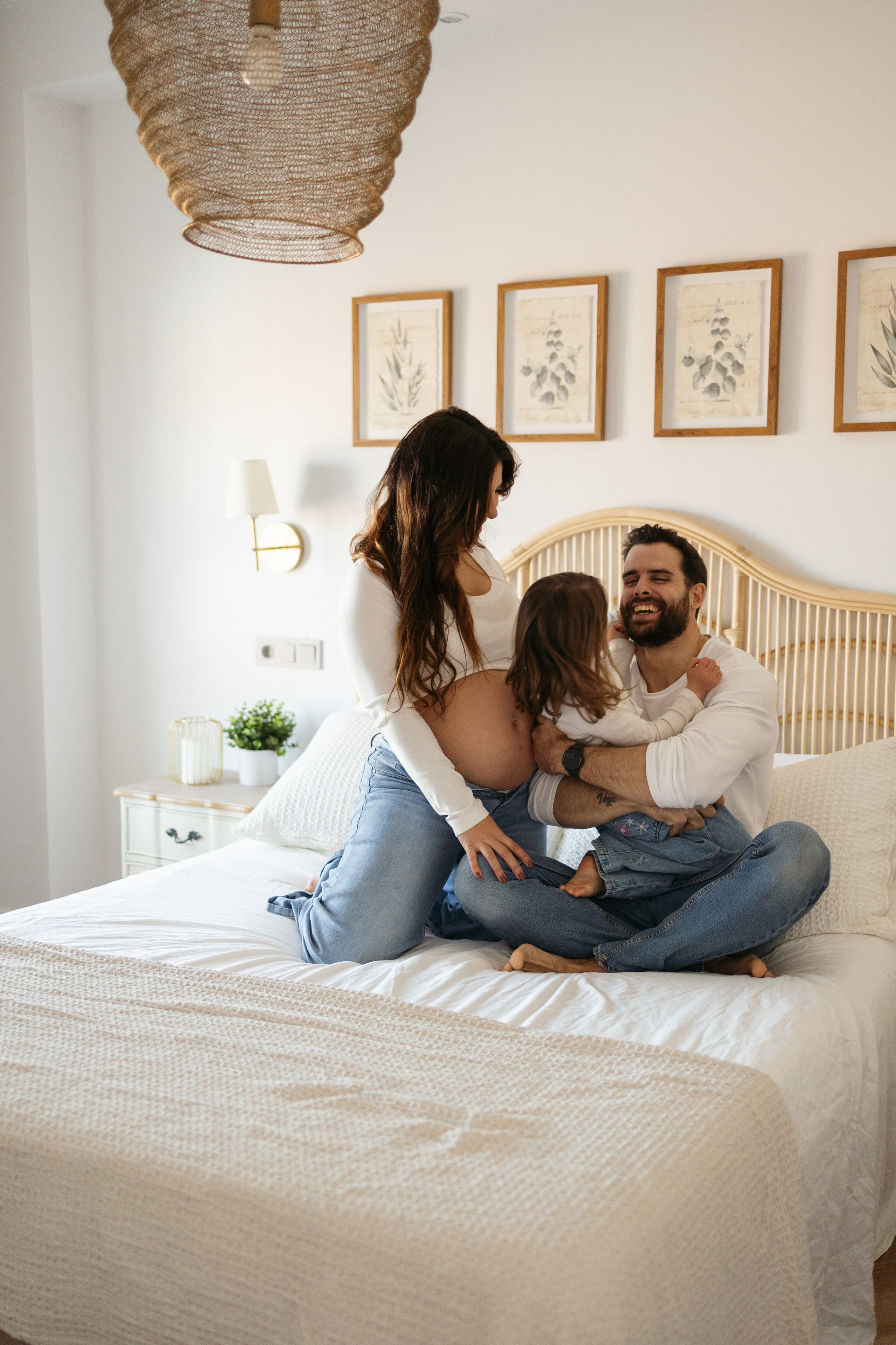 Una casa llena de amor, y otro poquito más en camino. Sonialibelulafotografia