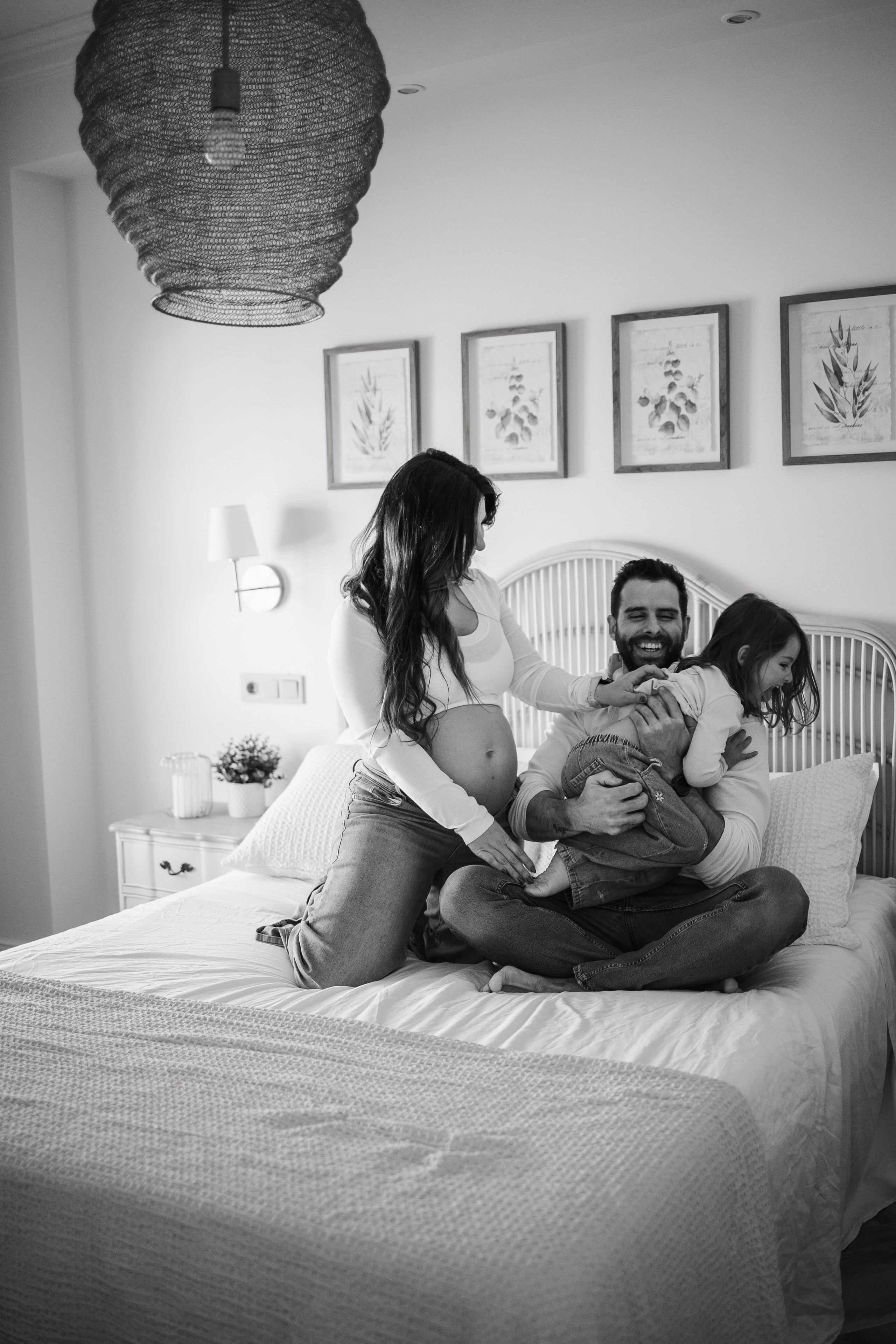 Una casa llena de amor, y otro poquito más en camino. Sonialibelulafotografia