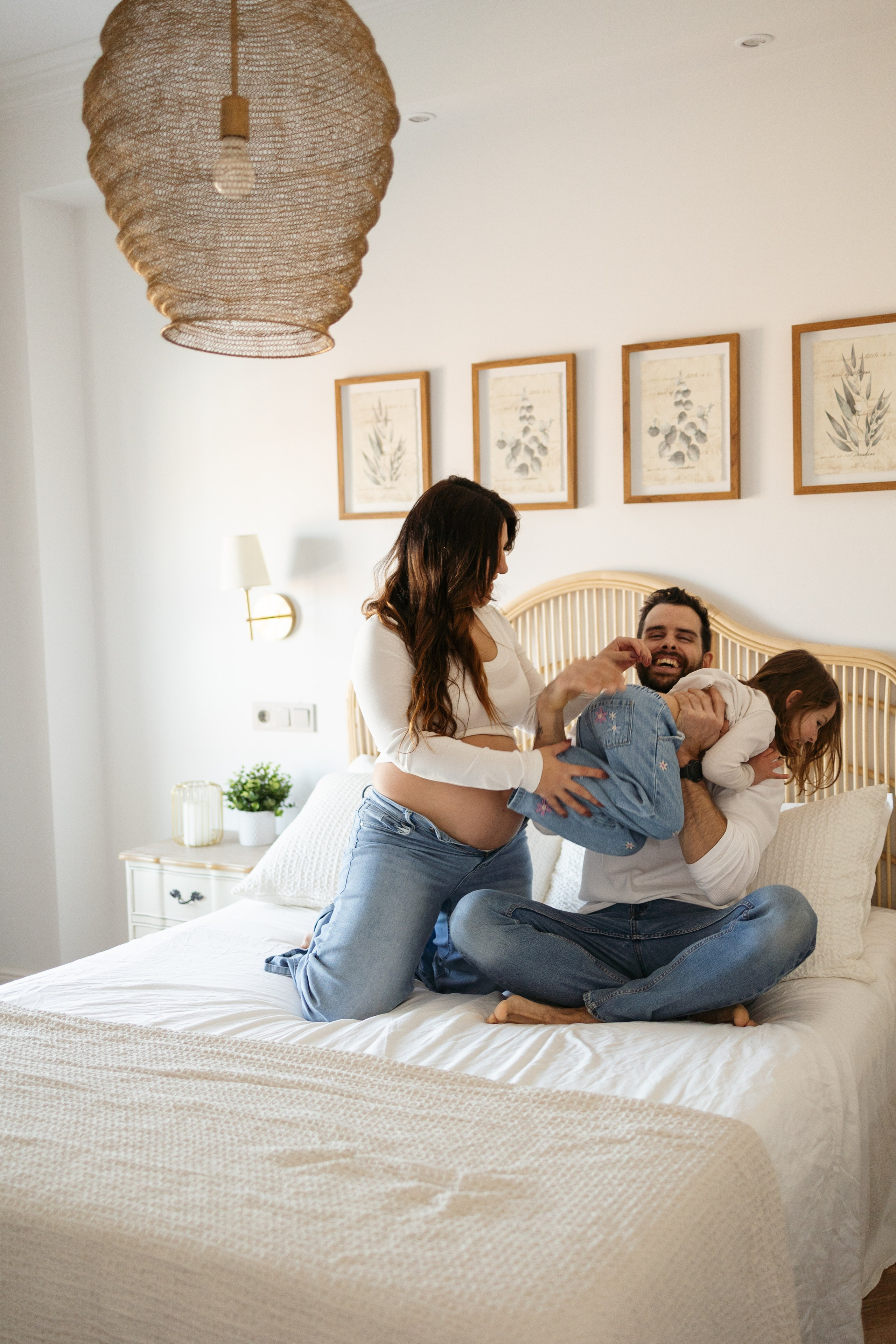 Una casa llena de amor, y otro poquito más en camino. Sonialibelulafotografia
