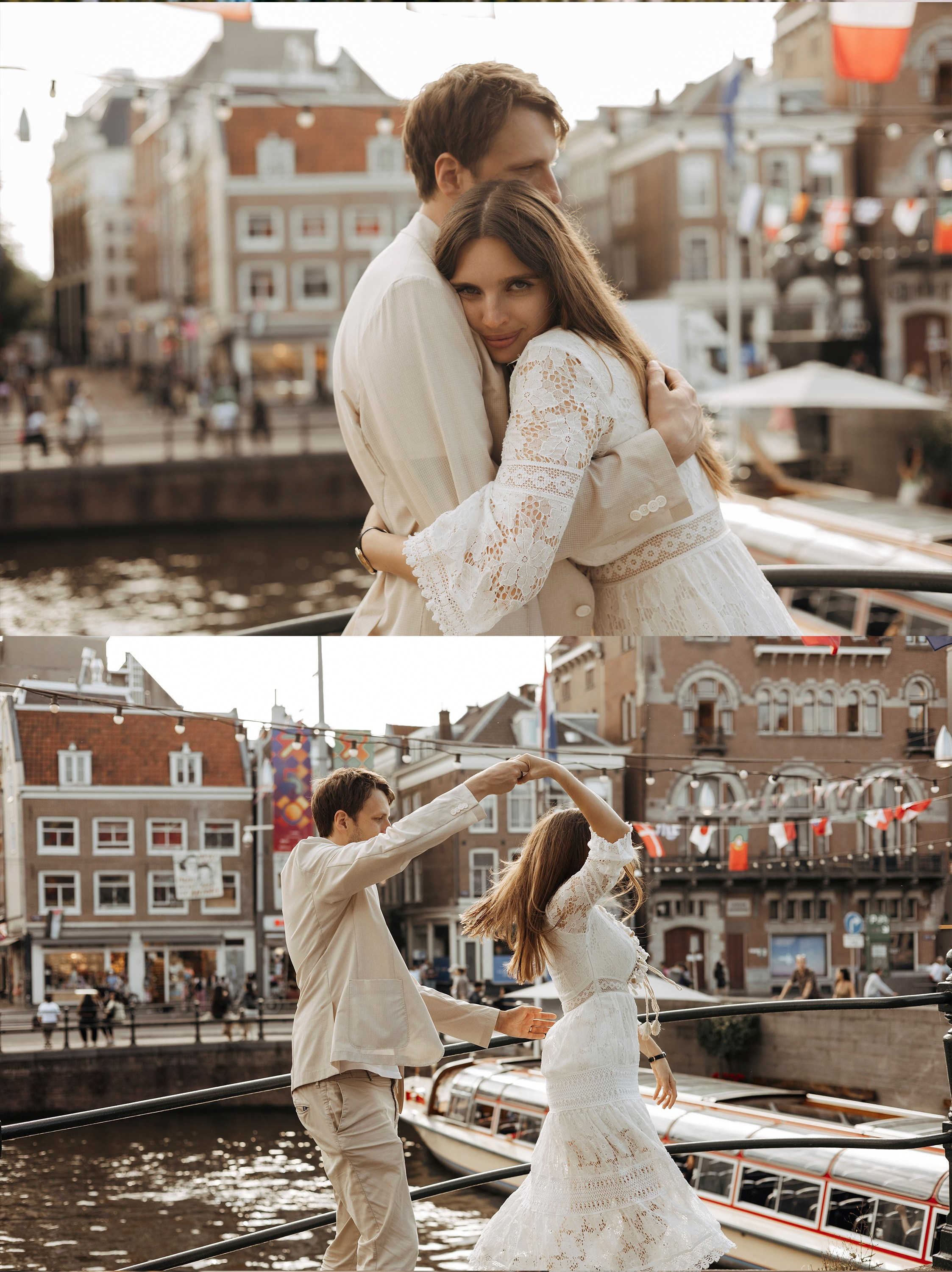 After-Wedding Photoshoot in Amsterdam. Romantic & Soulful Photography by Natalia Olhova in Rotterdam