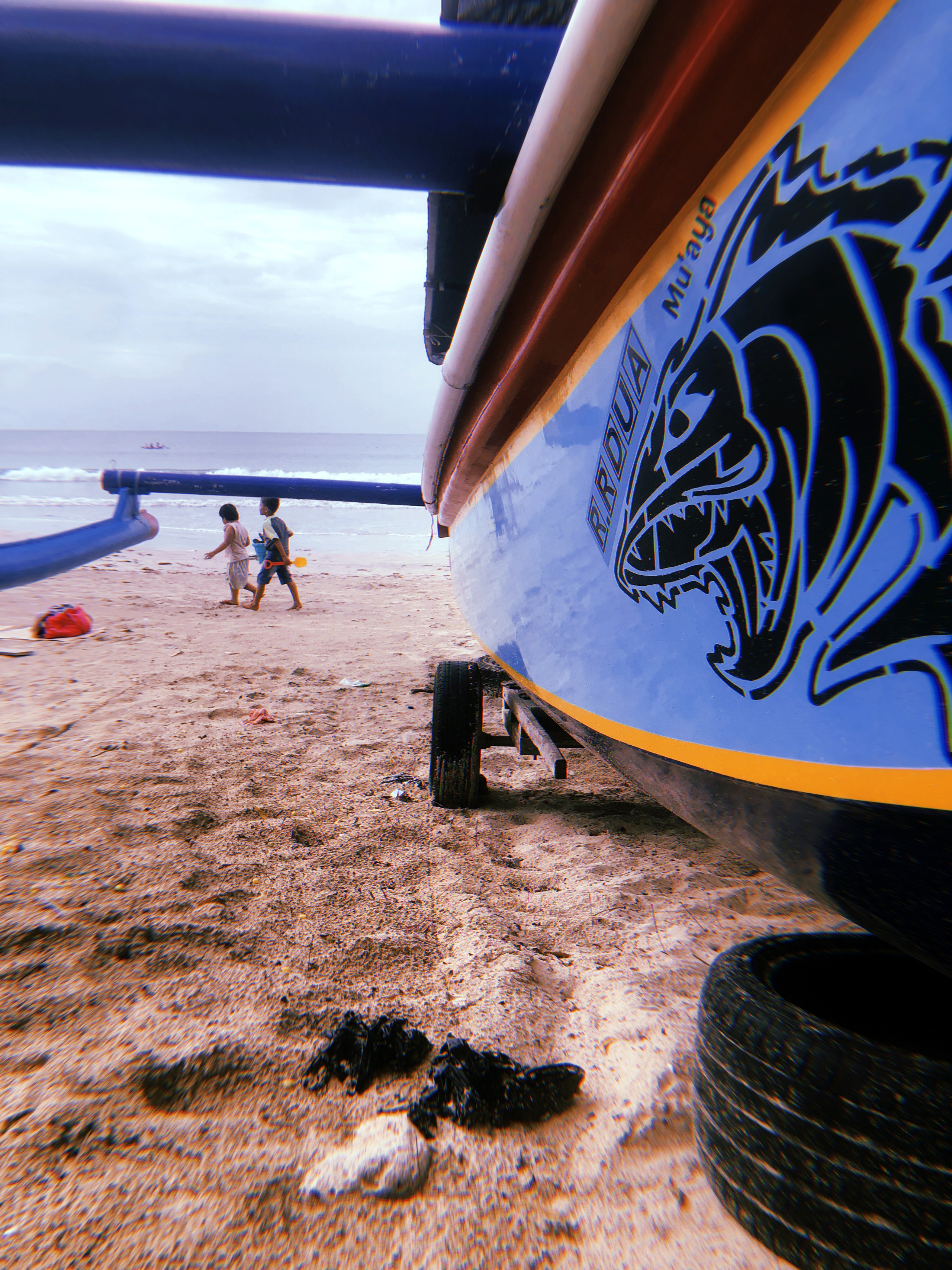 Balinese Days. BNW Around Photography