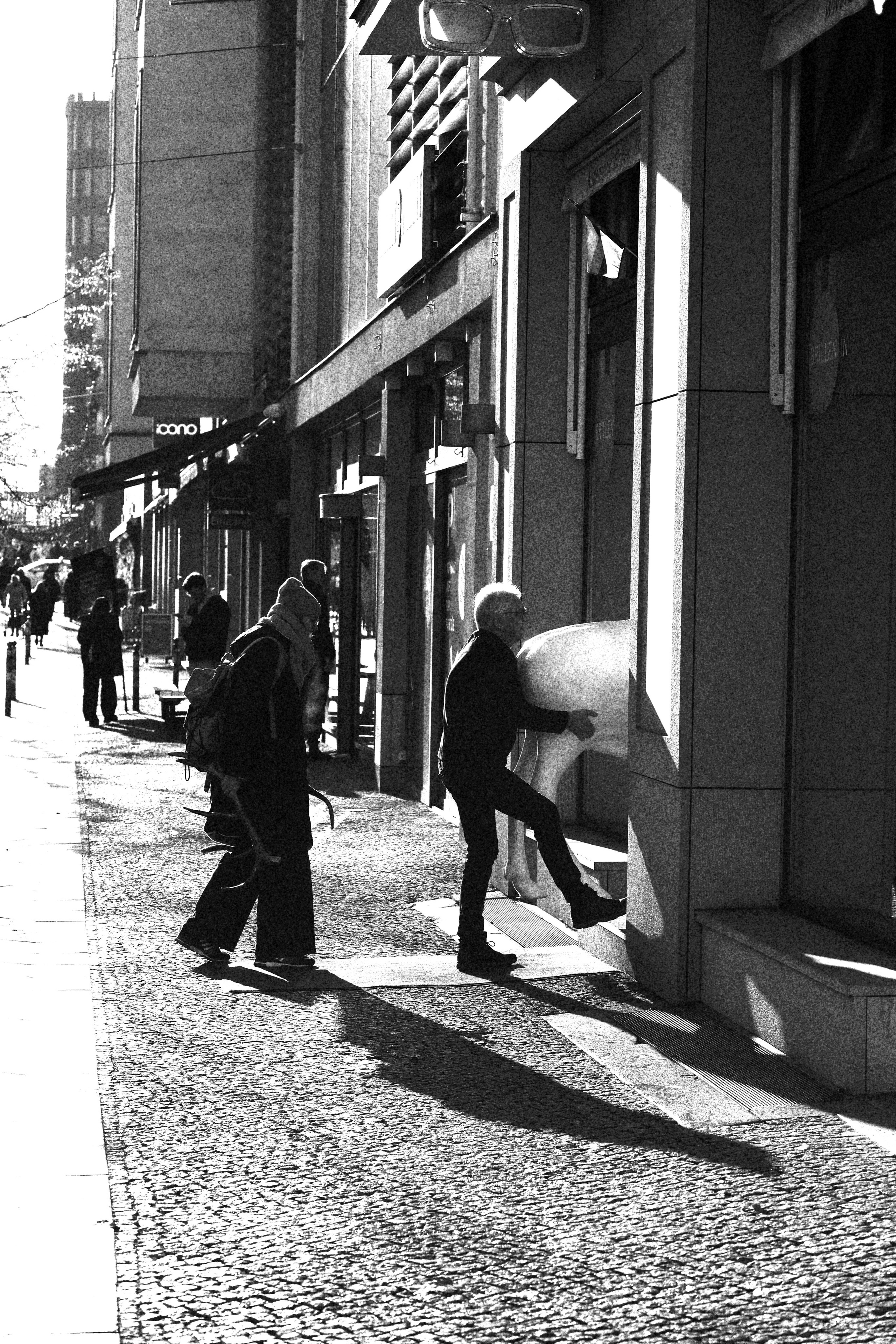 Berliner Mischung (Schwarz-Weiß). BNW Around Photography