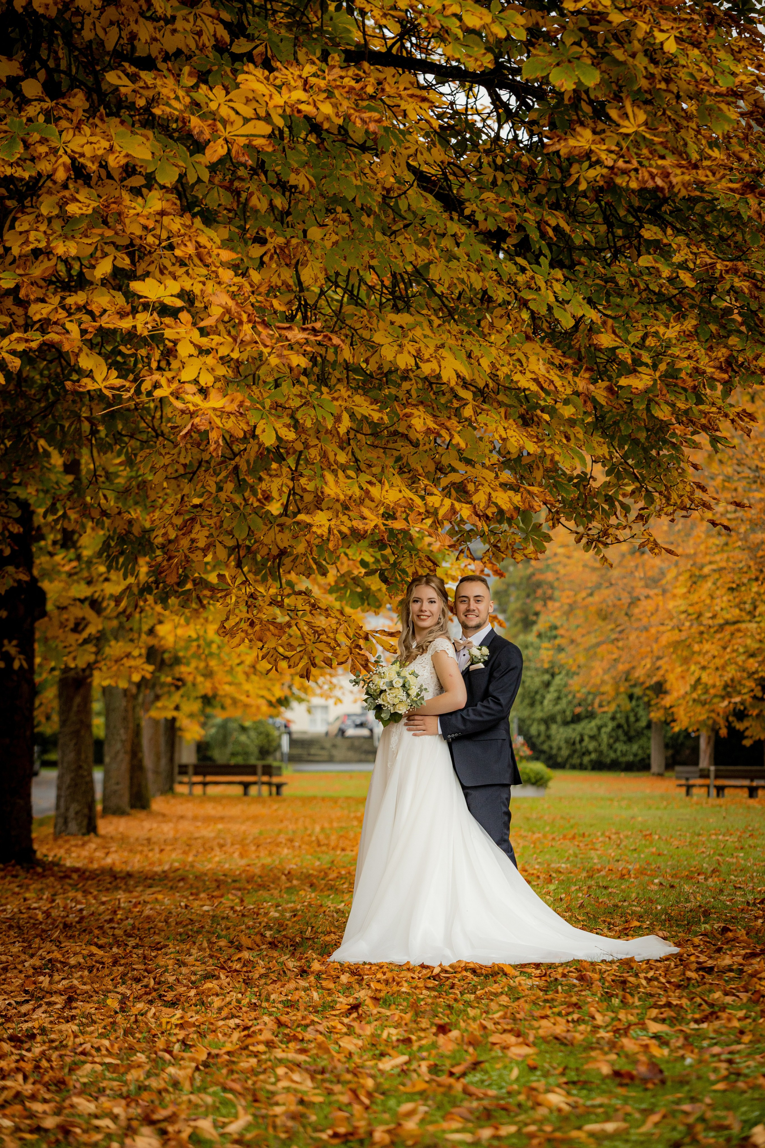 Herbstliche Hochzeit. Фотограф в Германии — Михаэль Барон