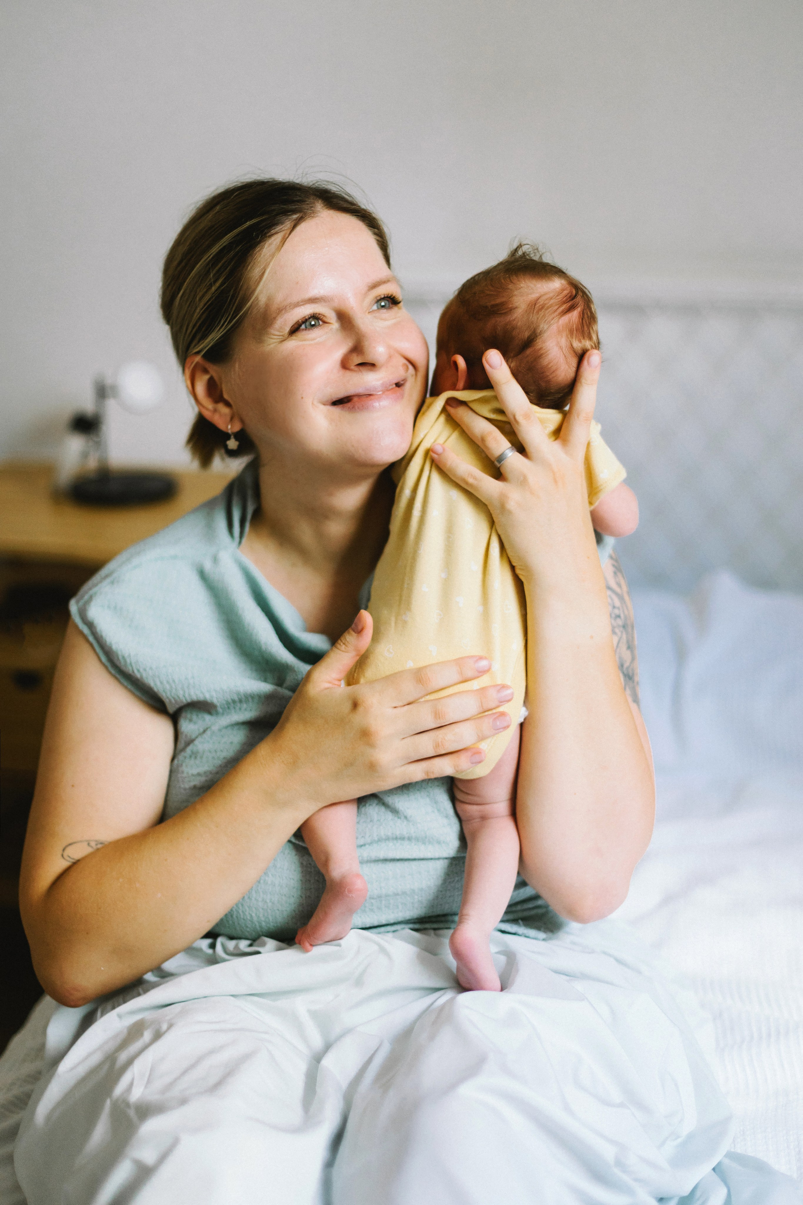 Ella 2 month. Family photographer in Israel