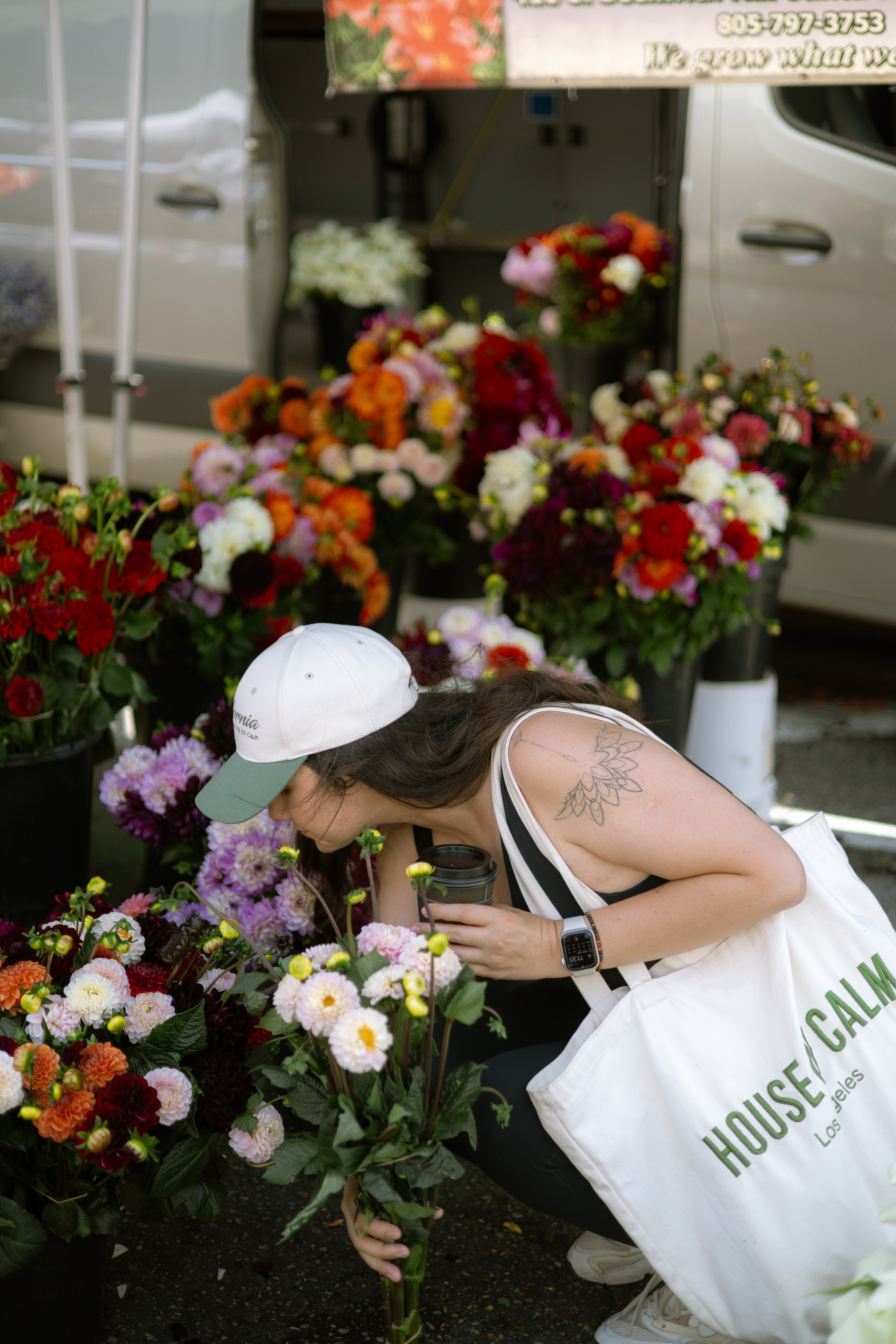 Farmer’s Market and Picnic | Photoshoot for House of Calm. Photographer in Los Angeles. Julia Ishmuratova
