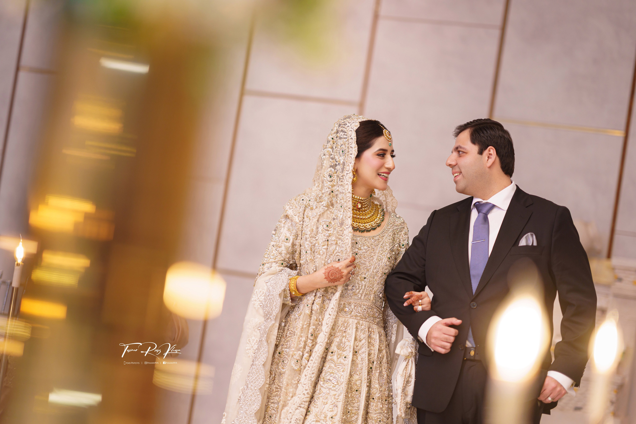 Jannat and Zain. House of Taimur Riaz Khan