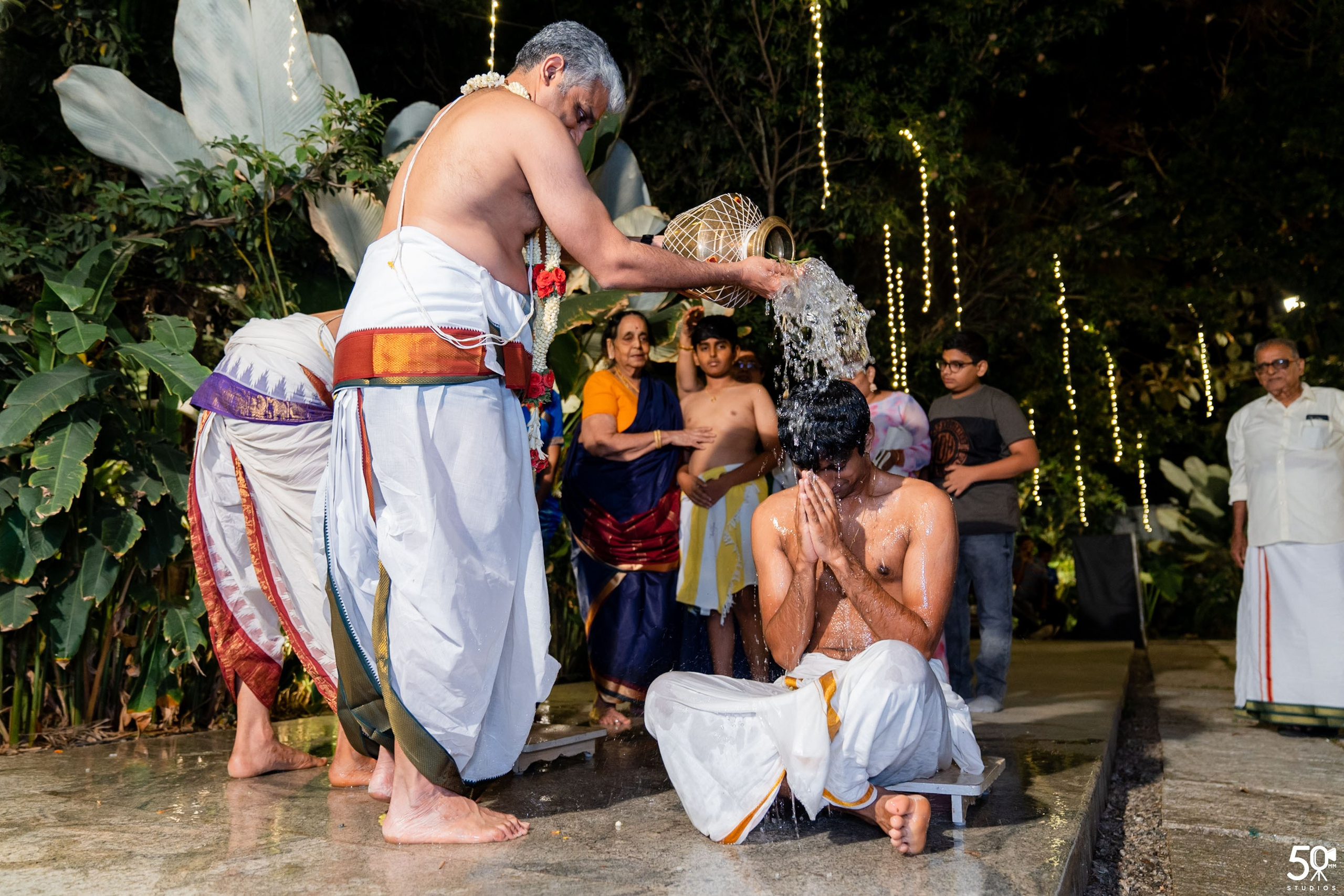 SANJAY AND SAKETH UPANAYANA. 50mm STUDIOS