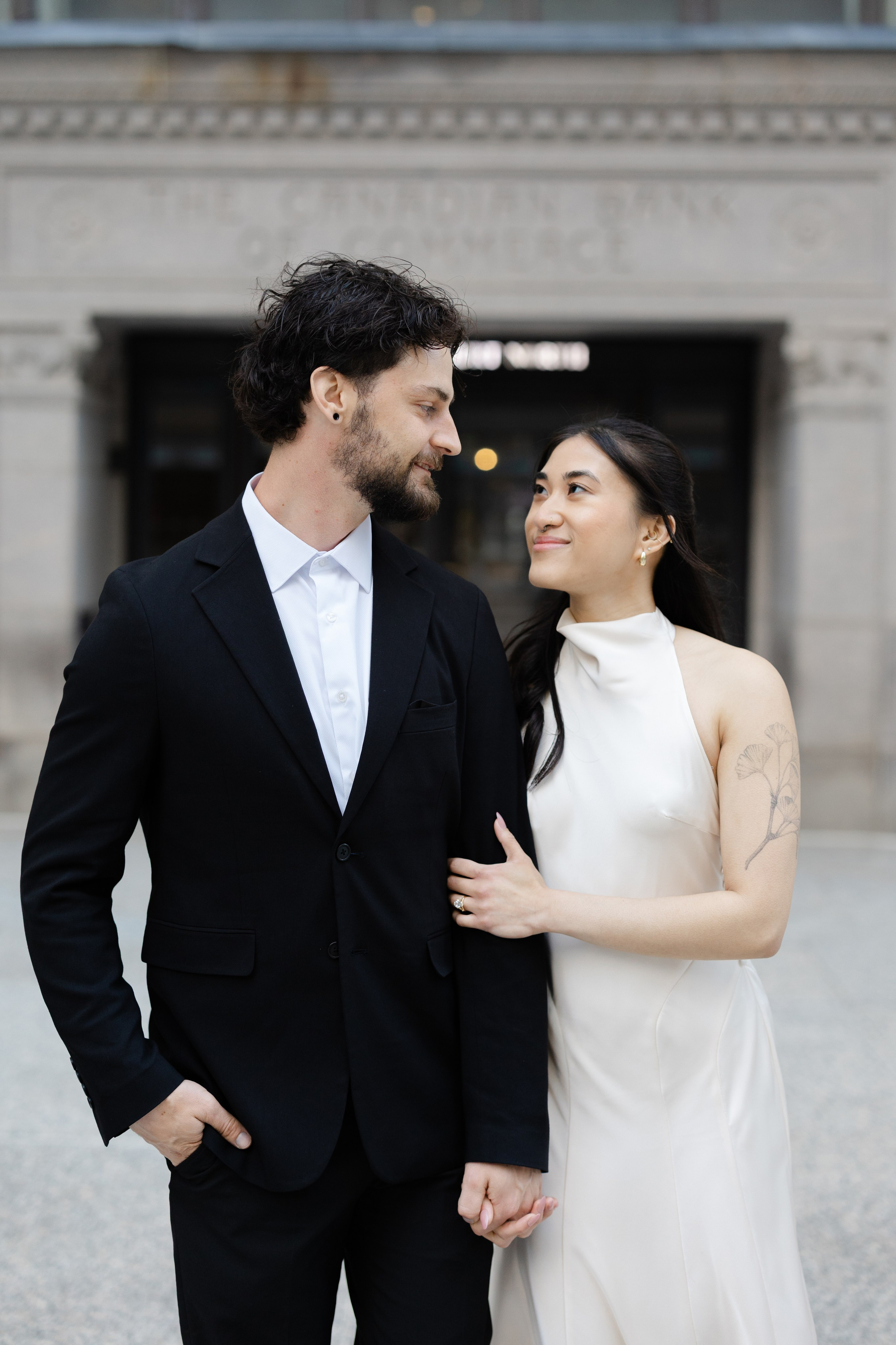 Engagement Session — Downtown Toronto. Anna Leb Photo
