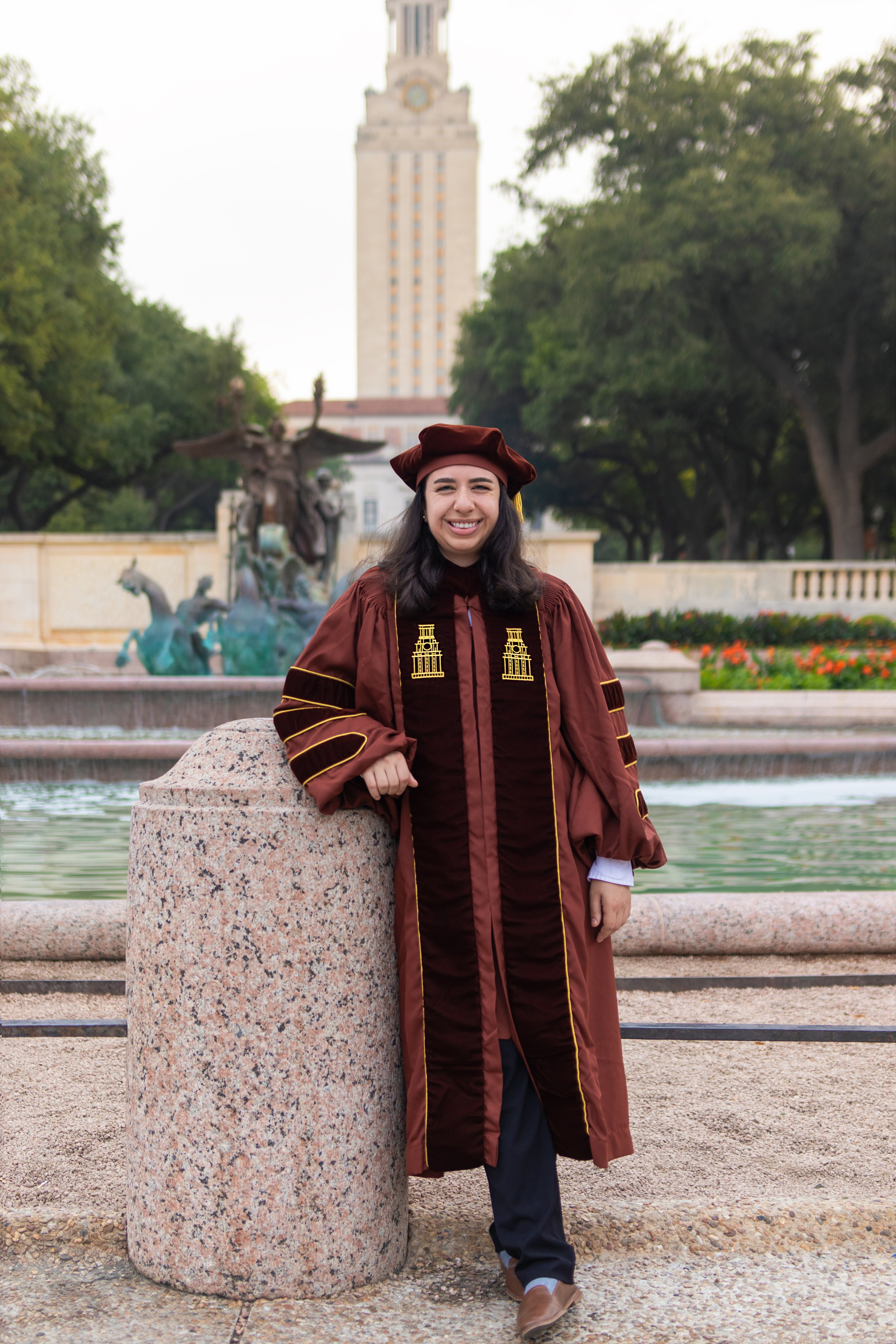 Kristen’s senior photoshoot at the University of Texas Austin