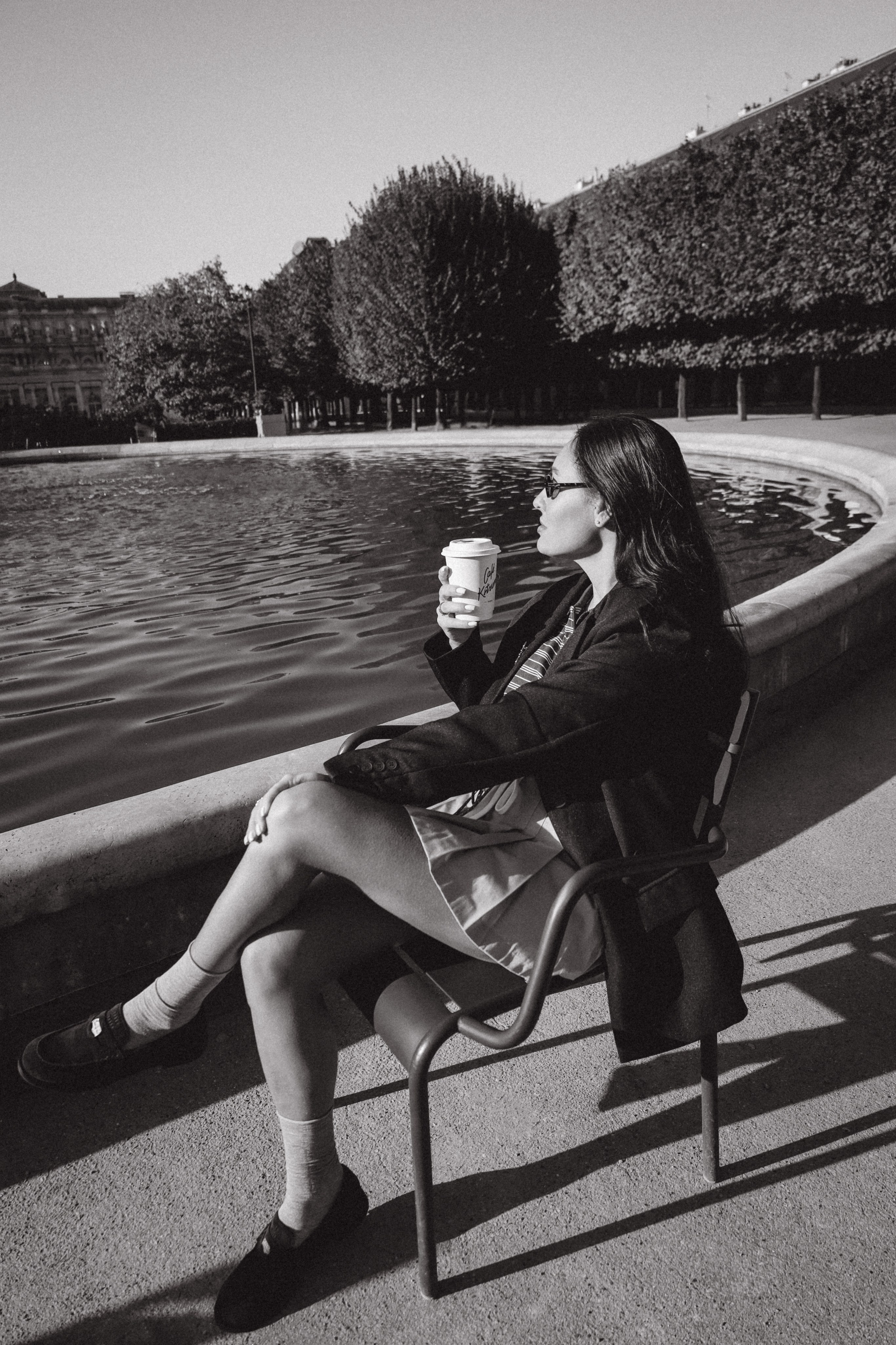 Street Style Photoshoot of Ekaterina in Paris | Vlada Photo Art. Photographer in Paris: Vlada PhotoArt