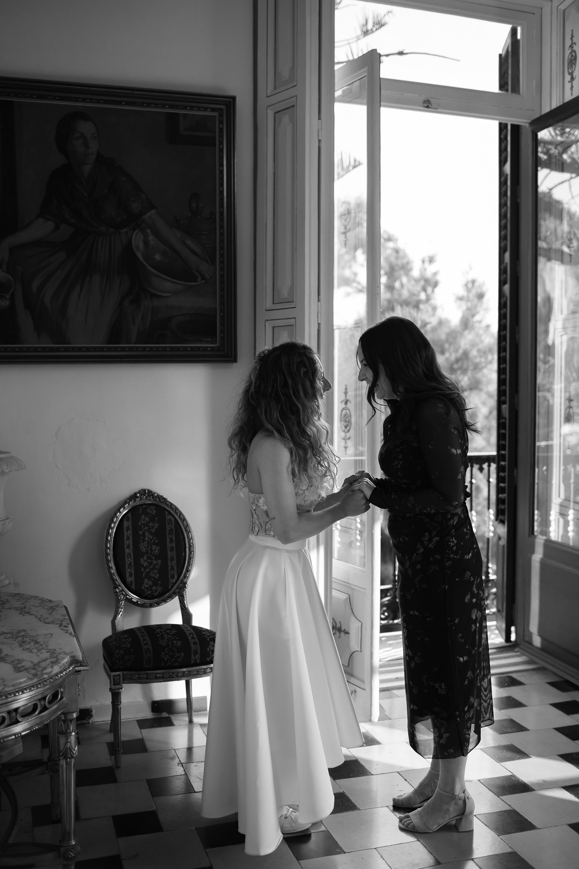 Belen and Anina. Destination Wedding Photographers based in Spain