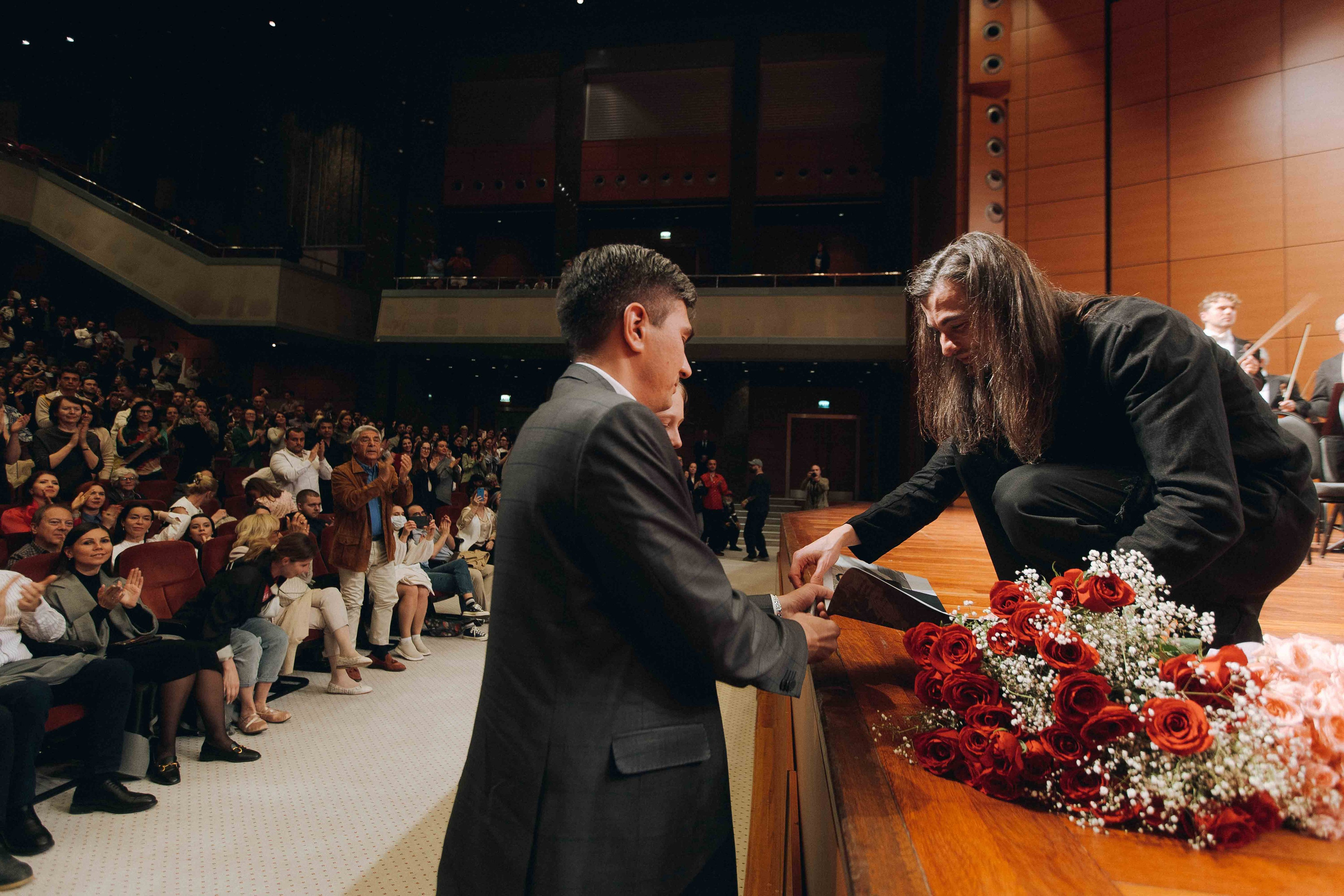 The Tchaikovsky Academic Grand Symphony Orchestra in Istanbul. Wedding&Event photographer Ismail Rzayev in Baku