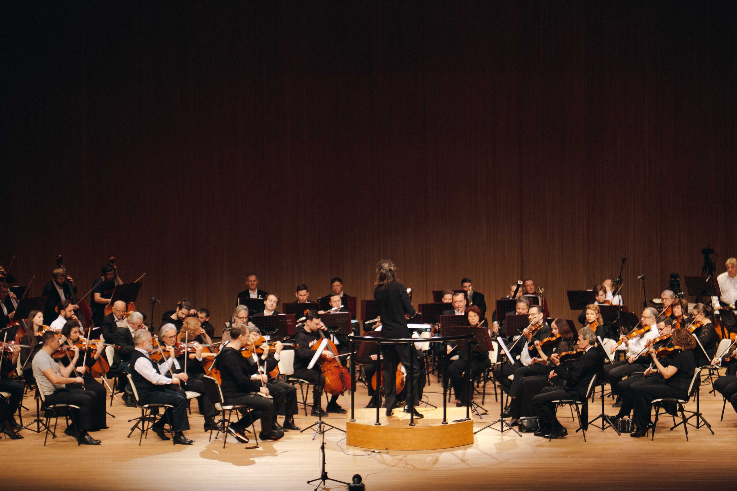 The Tchaikovsky Academic Grand Symphony Orchestra in Baku. Wedding&Event photographer Ismail Rzayev in Baku