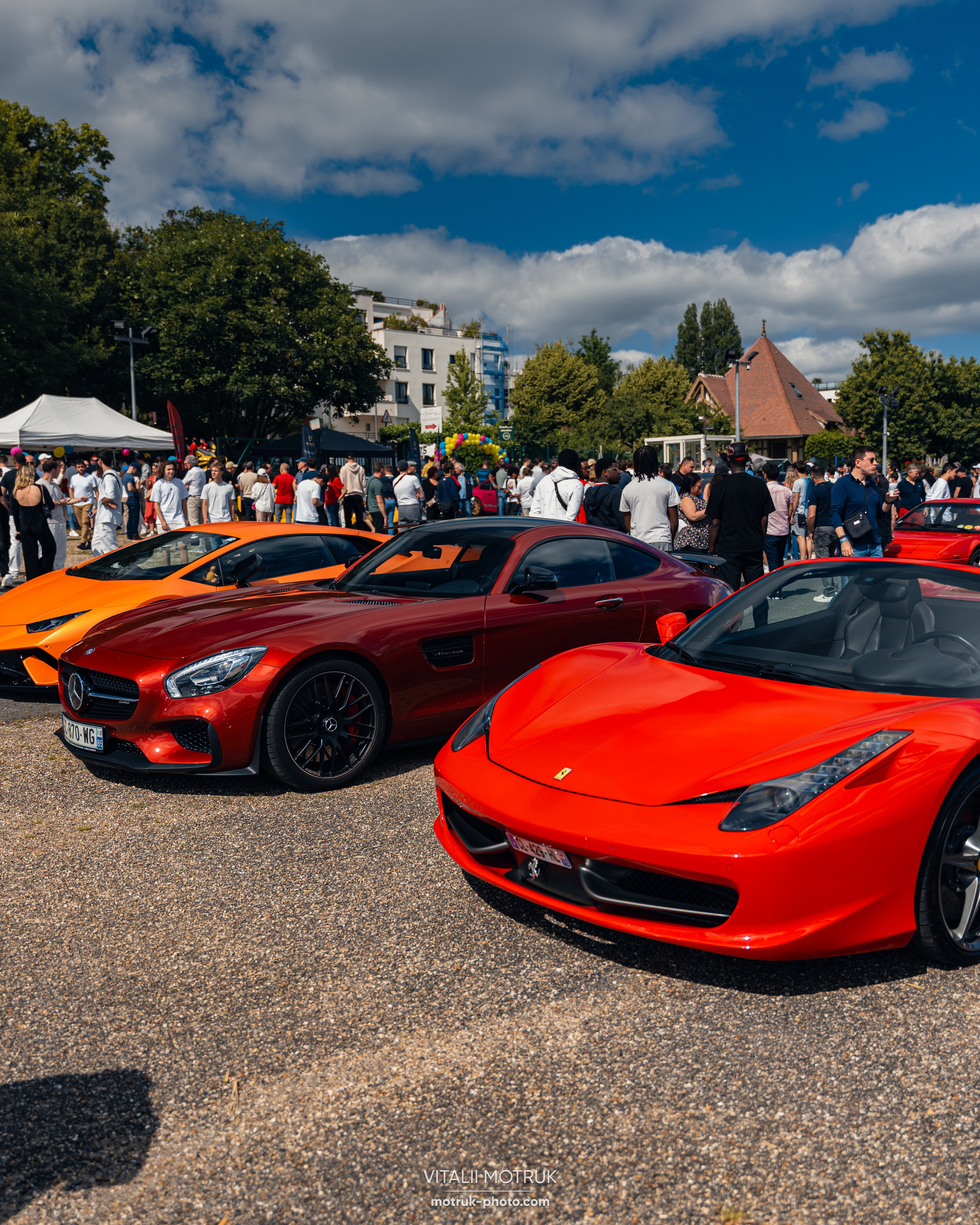 Cars and Coffee 23 juin 2024. Photographe de voitures à Paris — Vitalii Motruk
