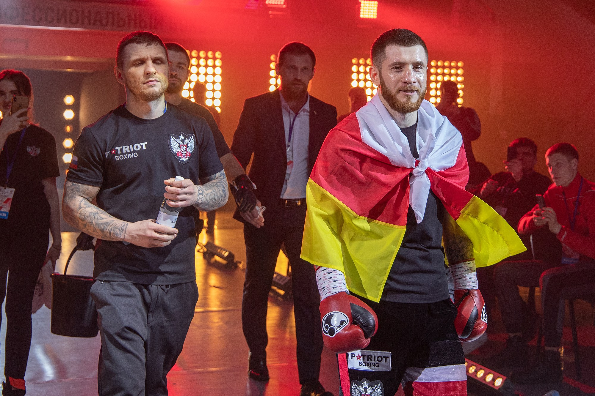 Zweites Allrussisches Boxforum. Fotofrafin in Deutschland