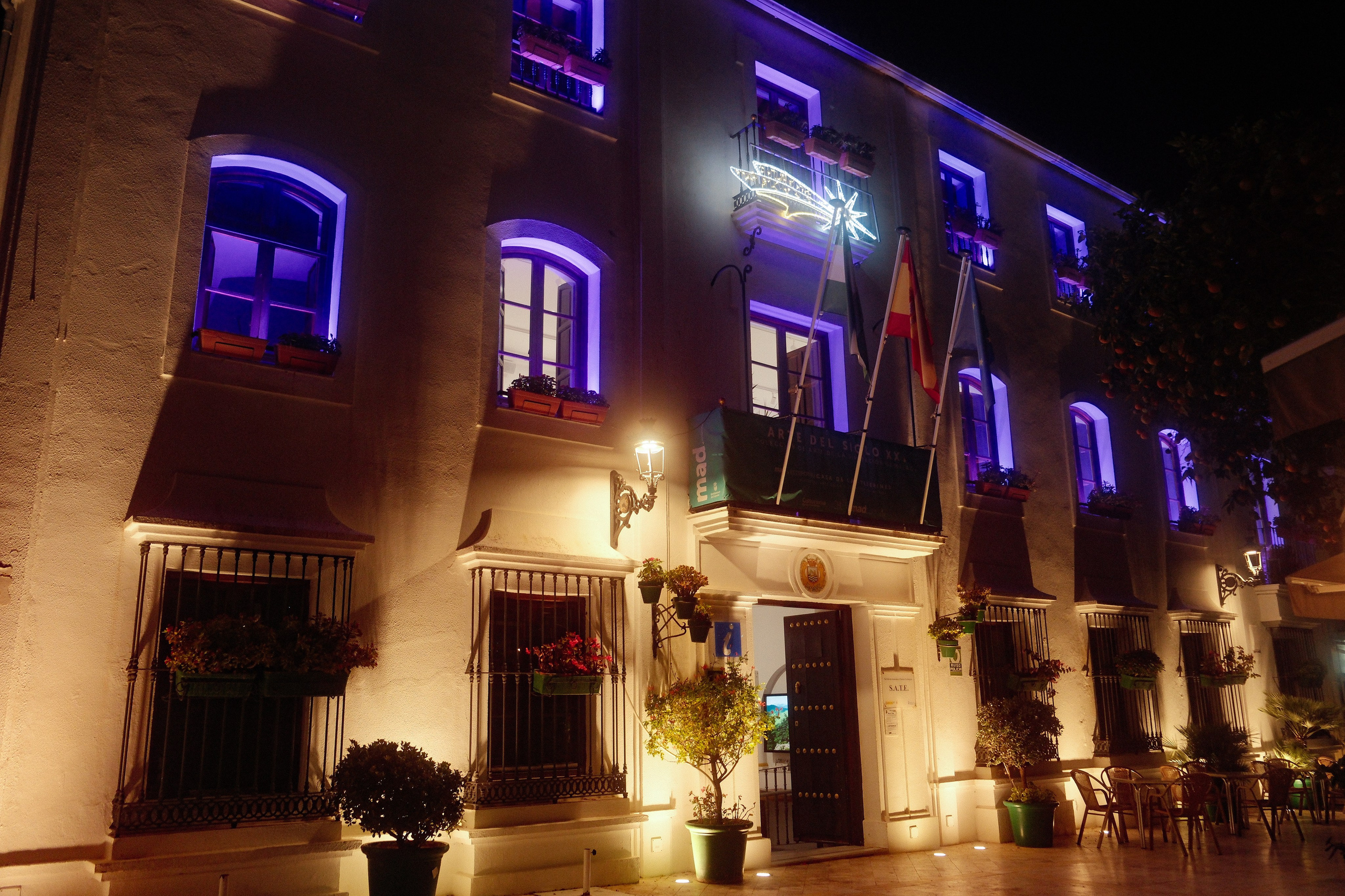 Professional photography of Estepona old town’s vibrant buildings and cobblestone streets