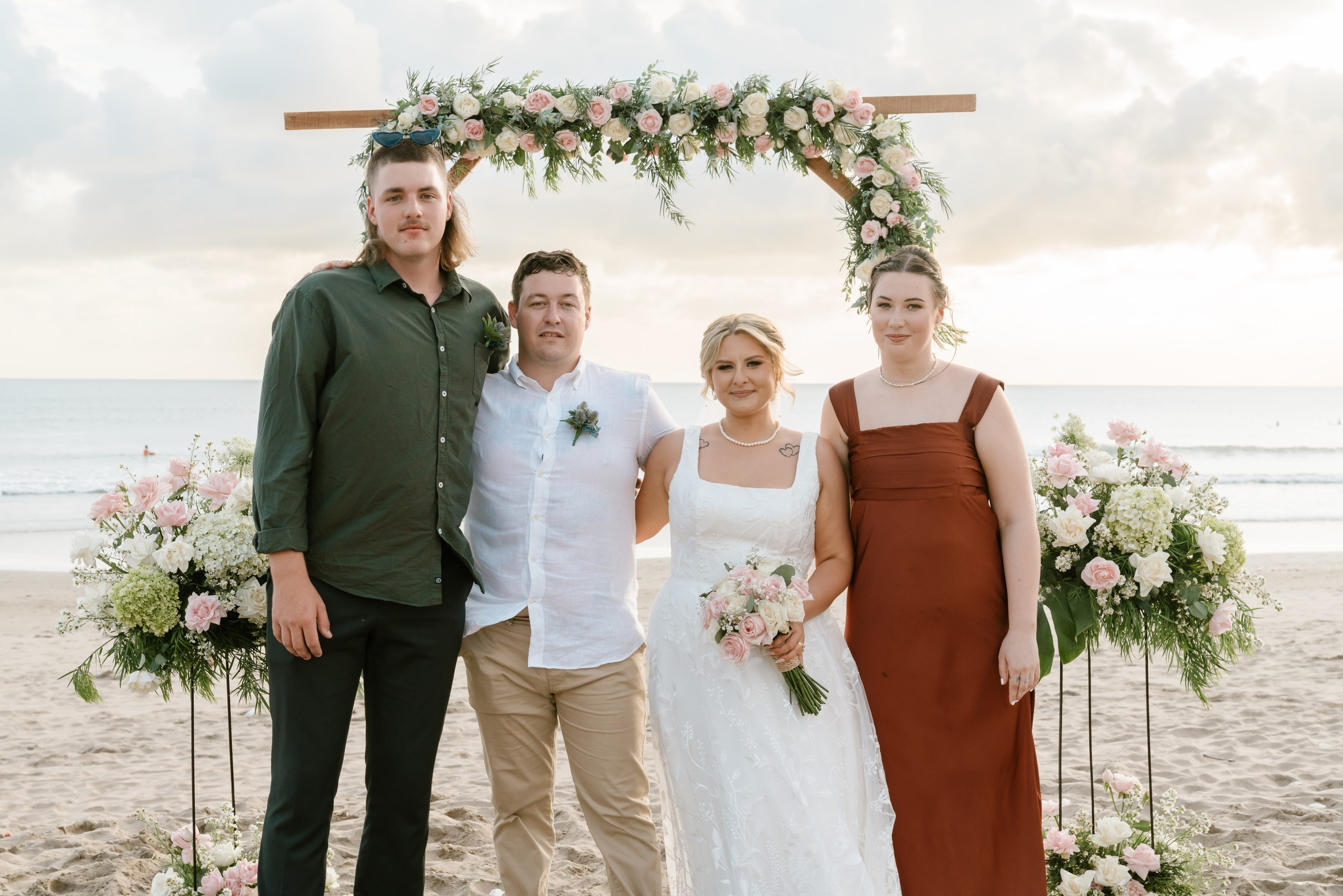 Ethan & Alyshia. Female Photographer in Bali