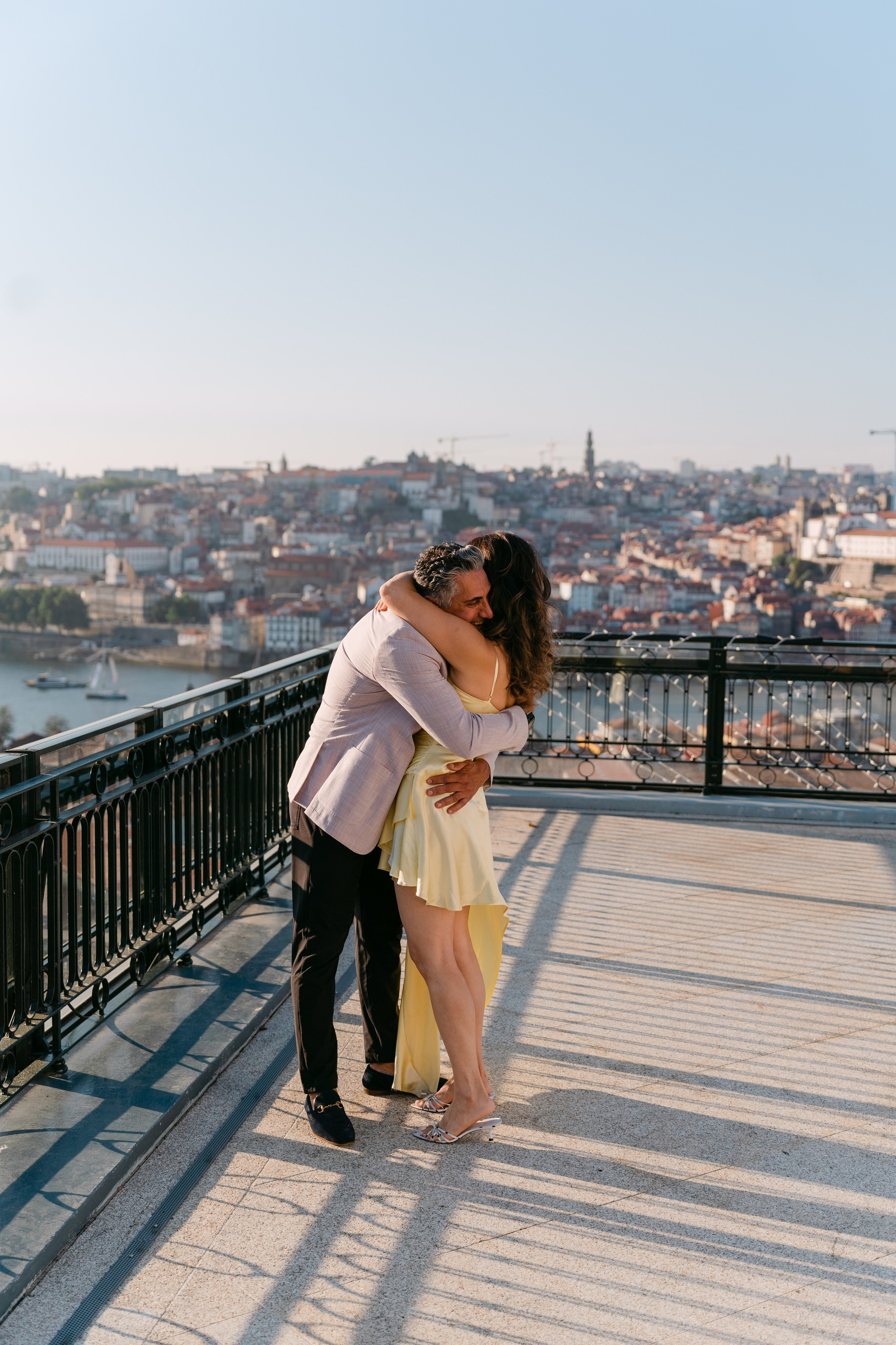Wedding Proposal at Yeatman Hotel. Wedding and couple photographer in Porto