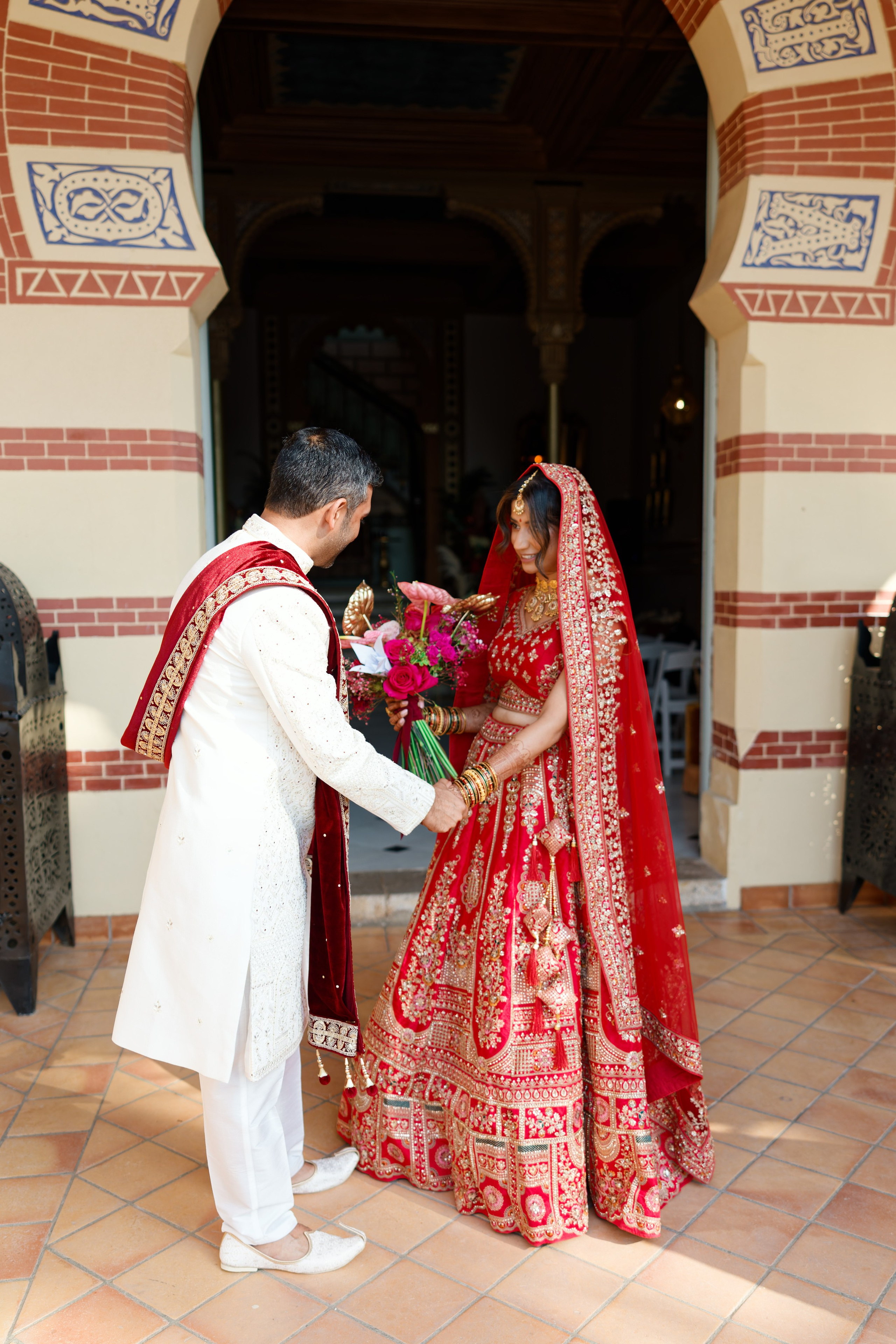 Indian wedding at Gran Villa Rosa, Barcelona