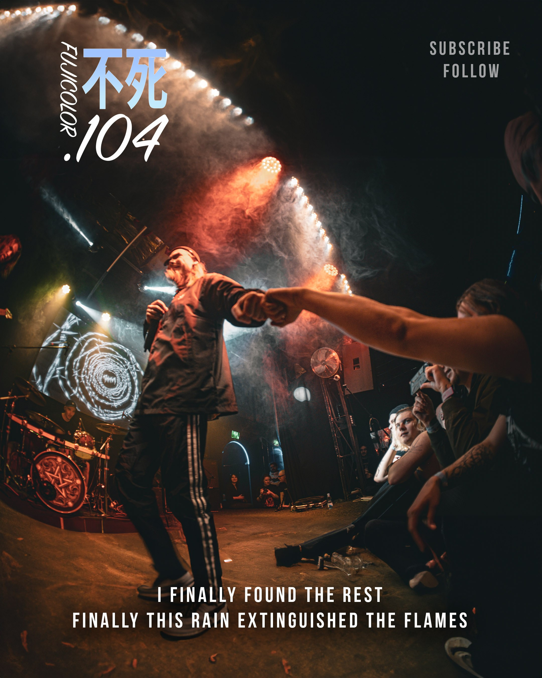 TELEMA BAND. Photography of Fujicolor.104