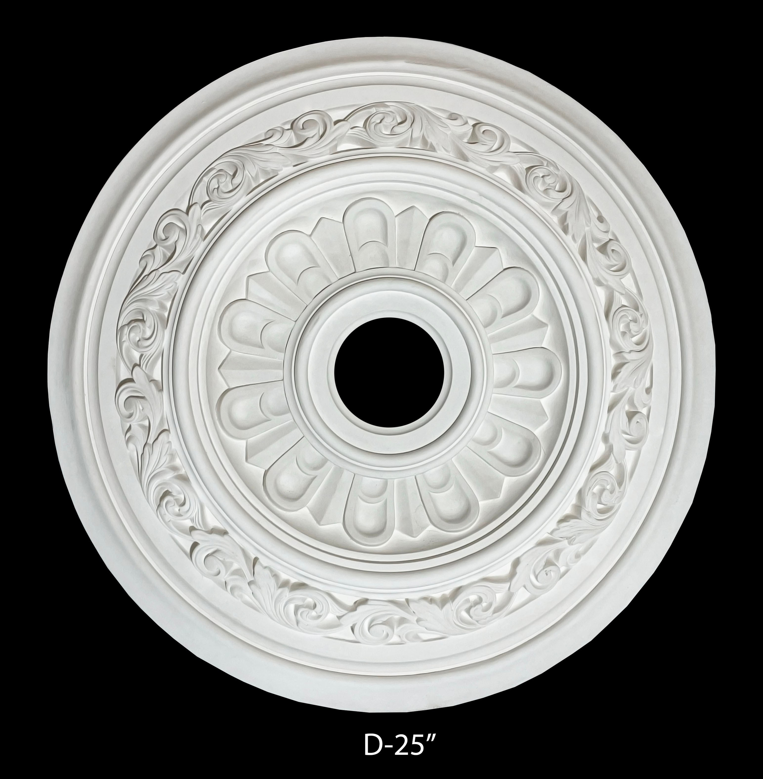 Medallions. Plaster molding