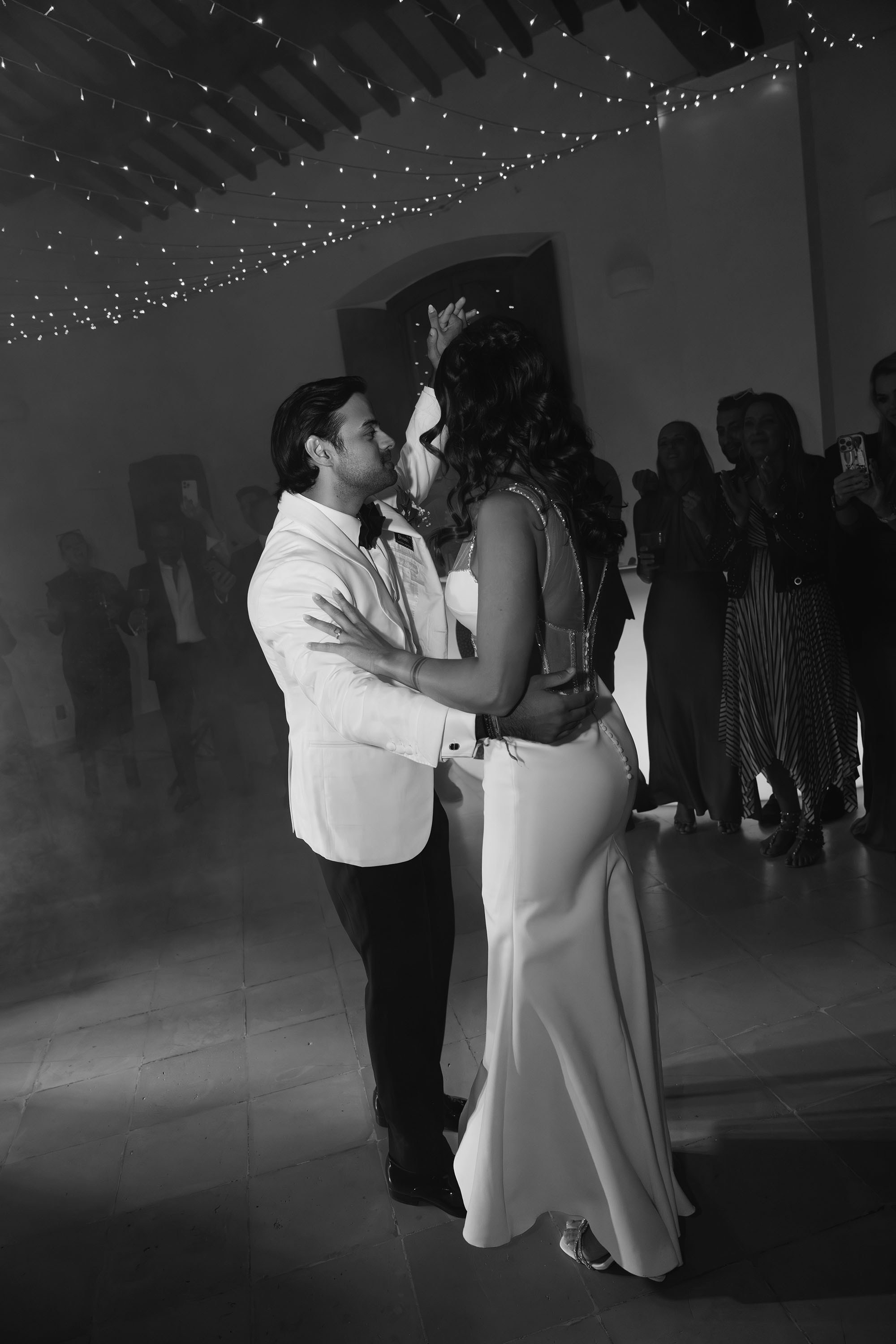 Ginevra and Avi — Abbazia di San Galgano, Tuscany. Destination Wedding Photographers and content creators based in Spain