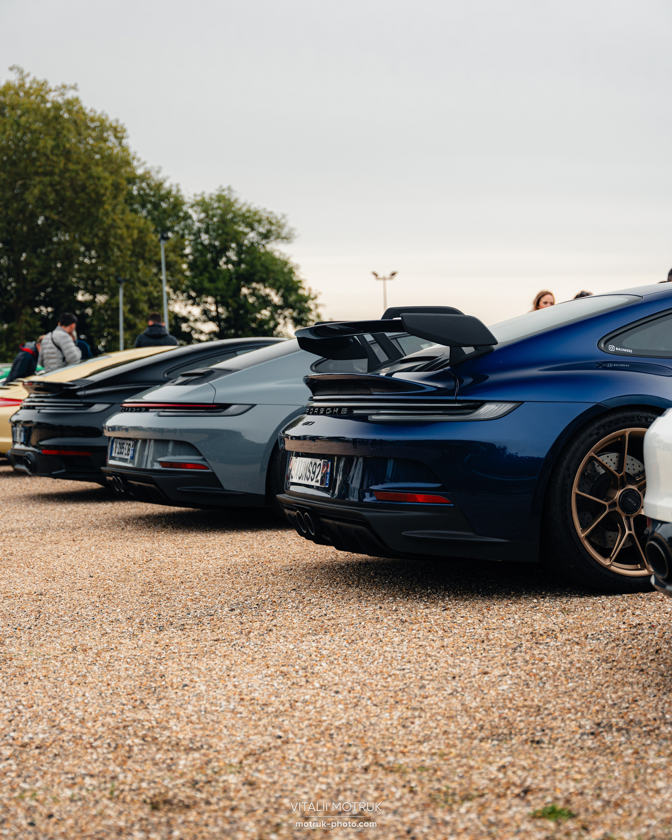 Cars and Coffee 29 septembre 2024. Photographe de voitures à Paris — Vitalii Motruk
