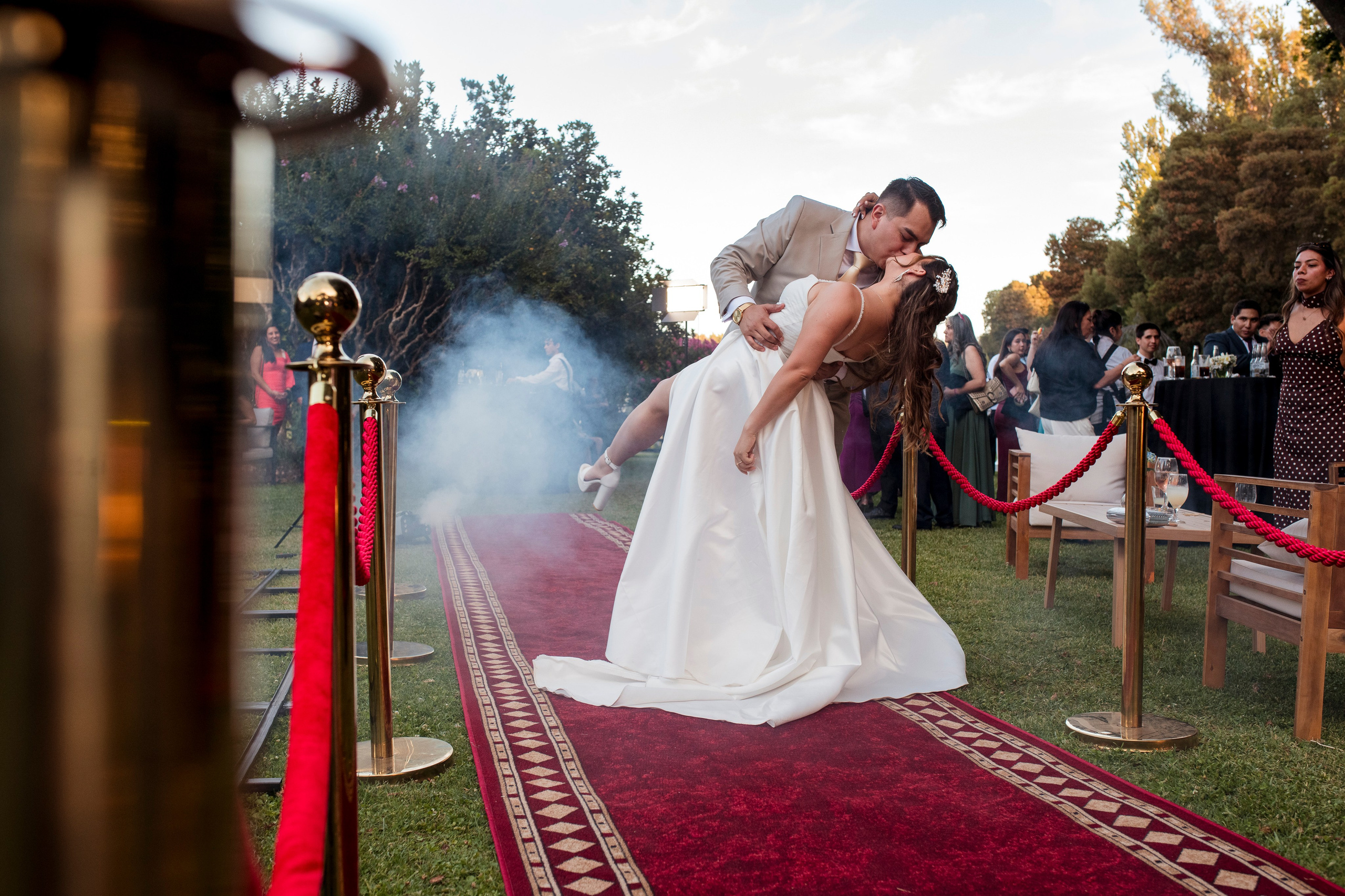Fernanda y Matías - Haras Santa Amelia, Enero 2026. Wedding photographer AyF Fotografías