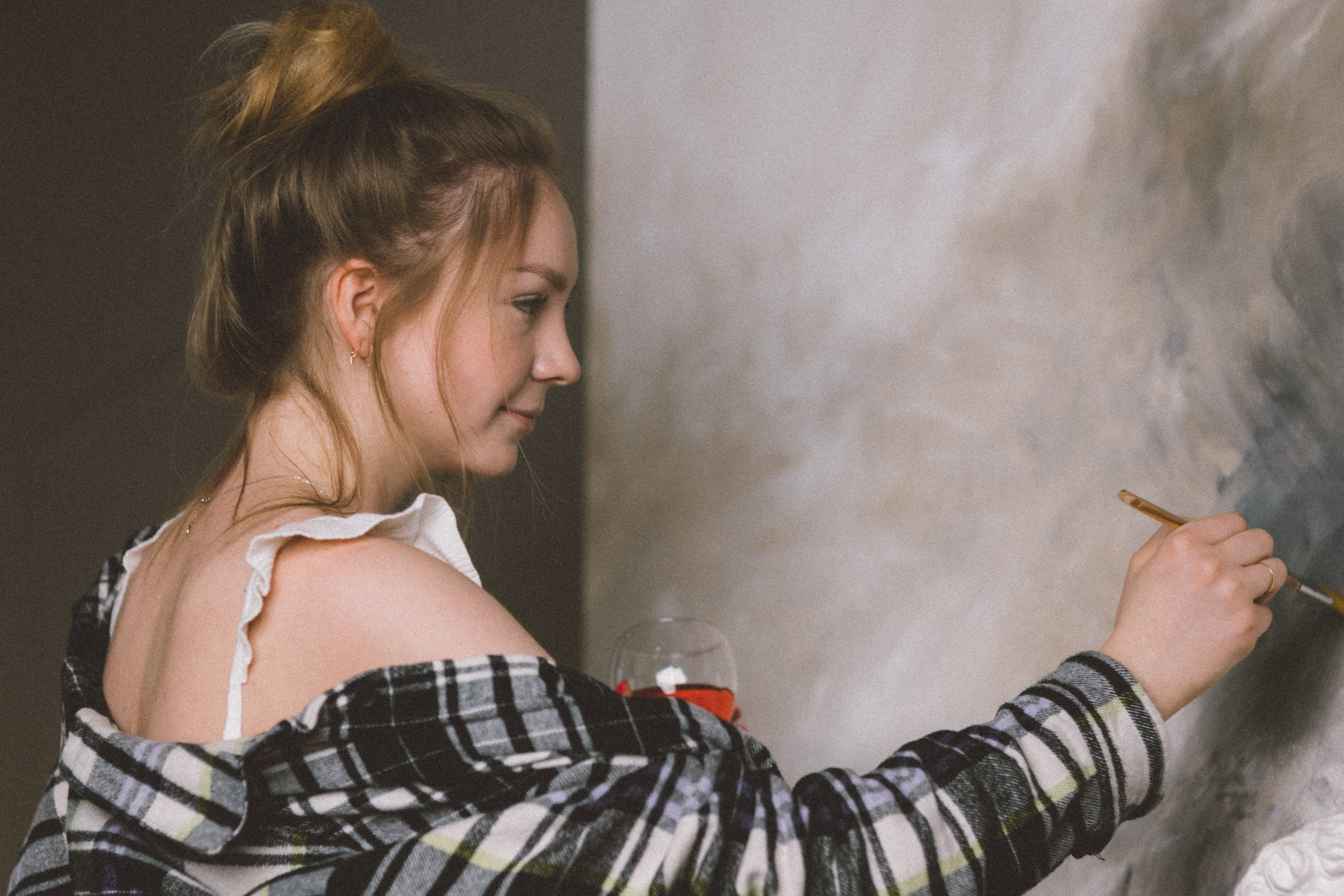 Алеся-фотосессия для художника. Фотограф Анна Кучерявая | Свадьбы и мероприятия в Дубае