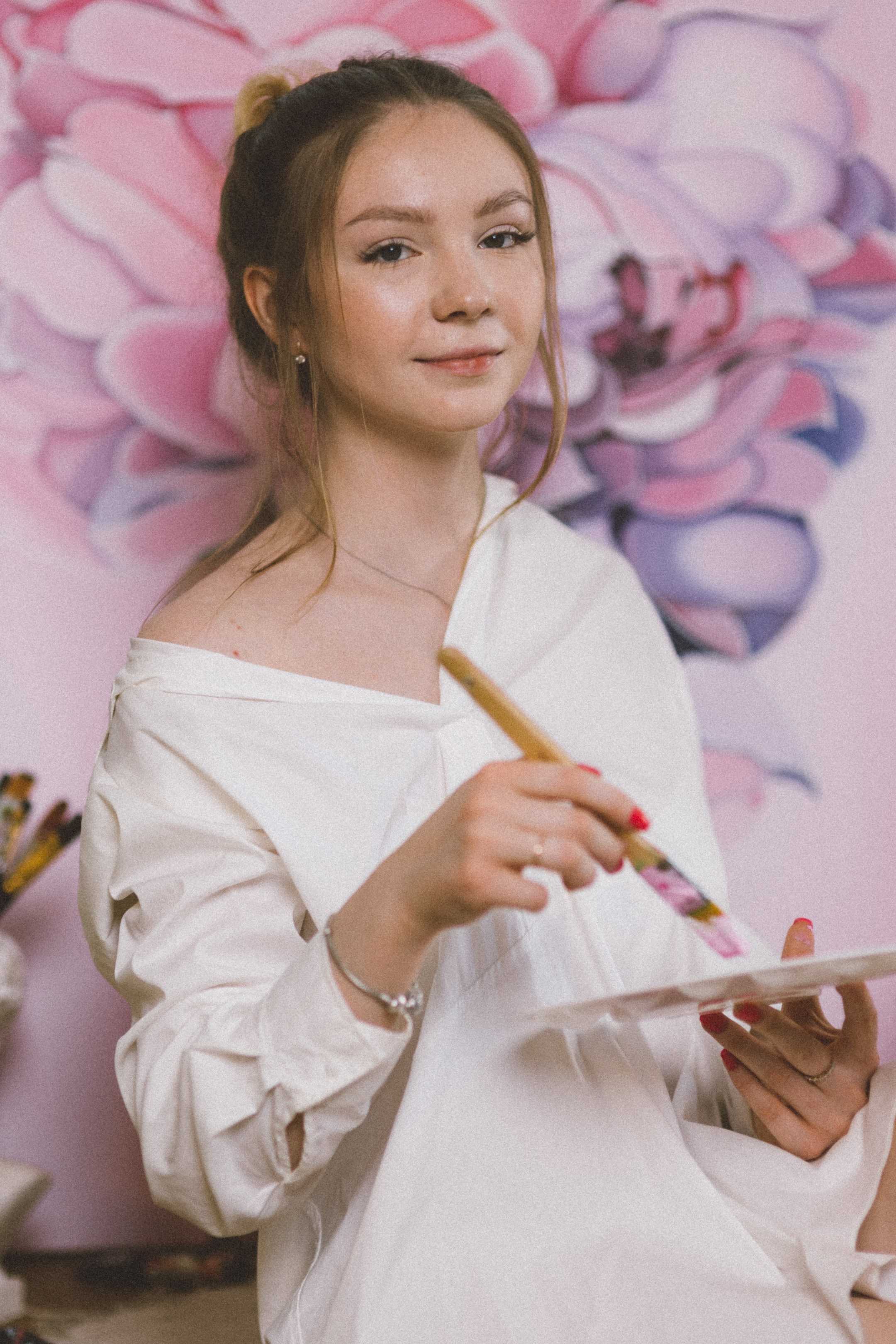 Алеся-фотосессия для художника. Фотограф Анна Кучерявая | Свадьбы и мероприятия в Дубае