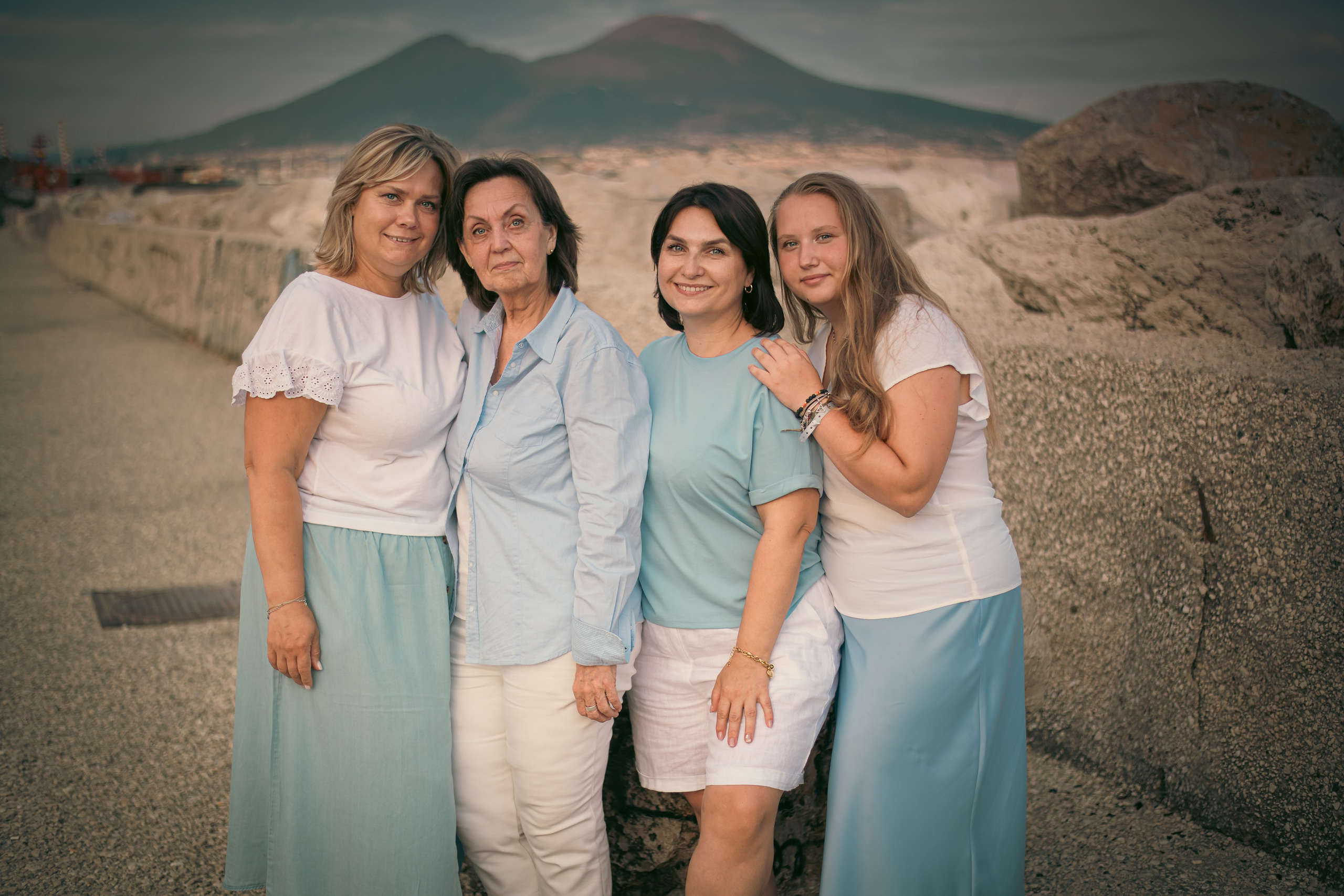 Семейная фотосессия для Катерины. Фотограф в Неаполе