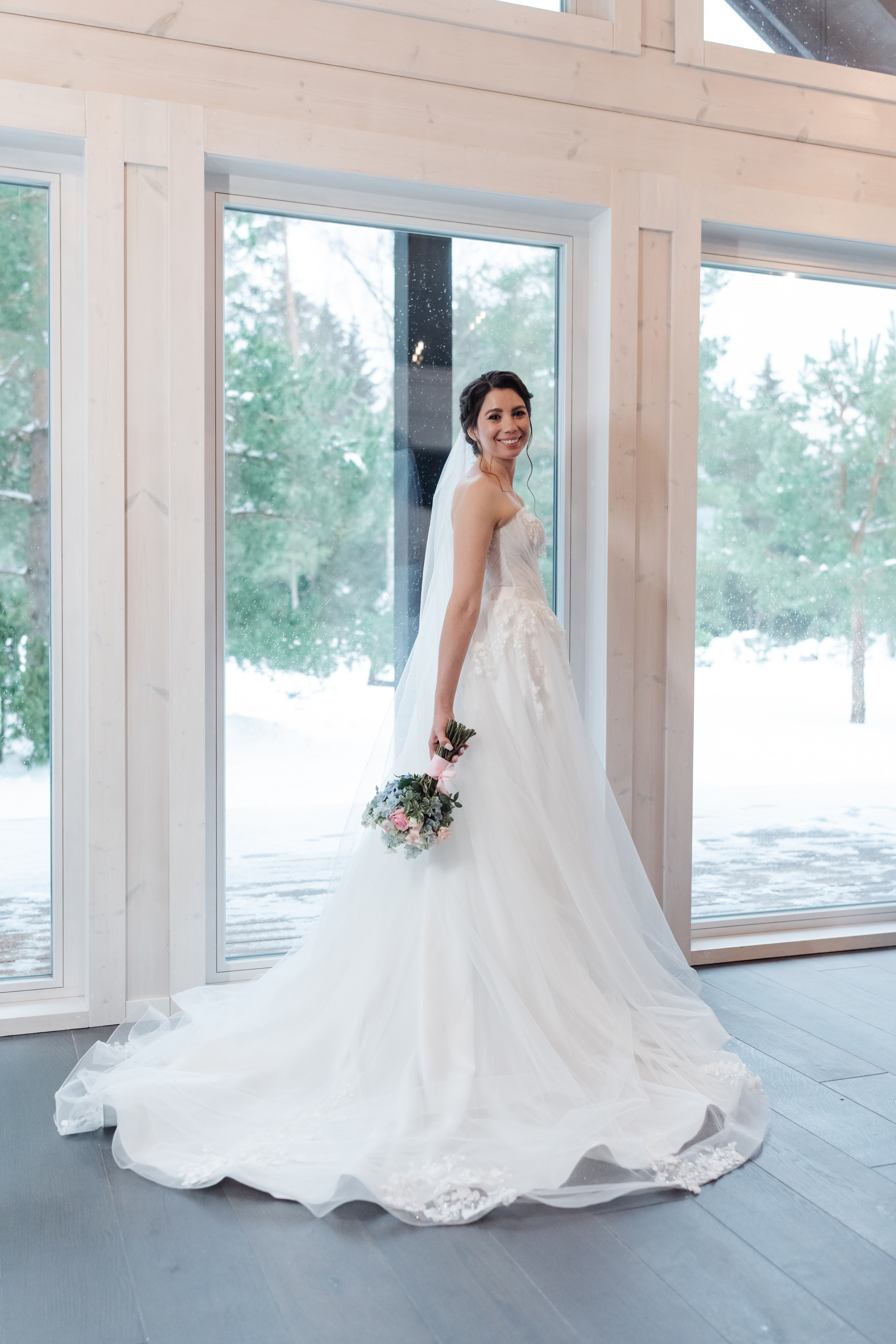 Winter bryllup. Bryllupsfotograf i hele Norge