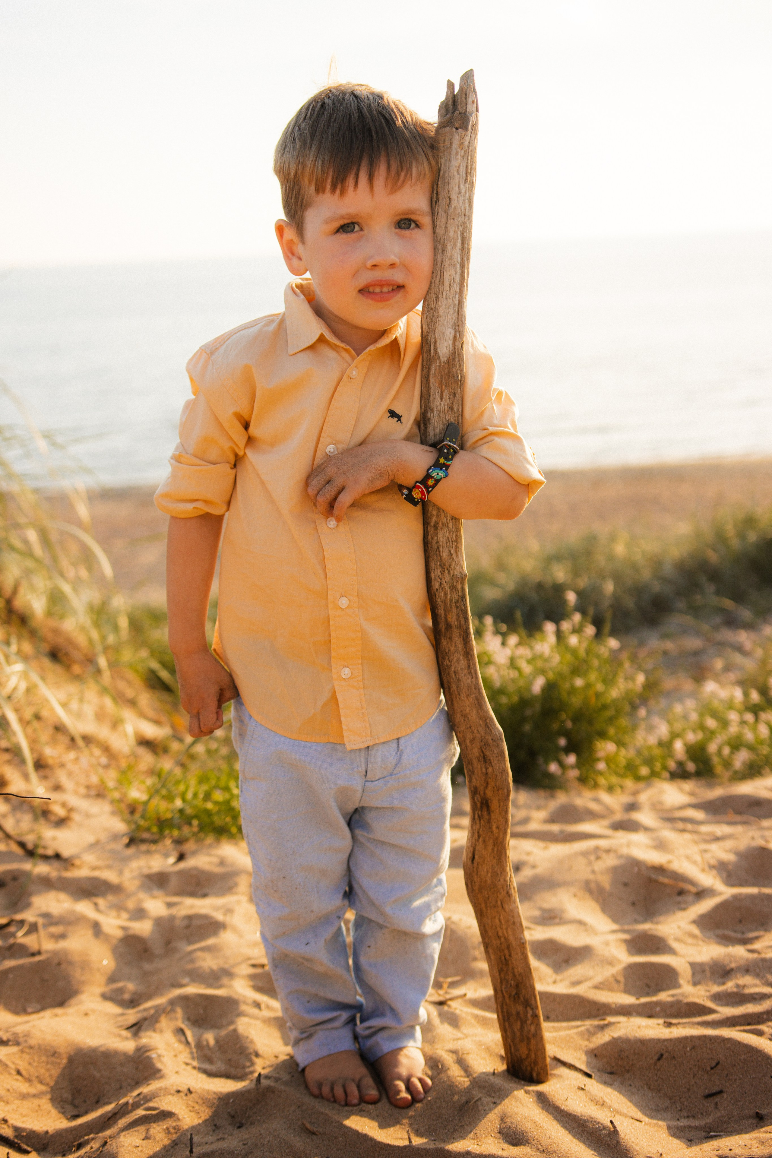 Warm evening in Falkenberg. Photographer in Gothenburg Aleksandra Stroganova