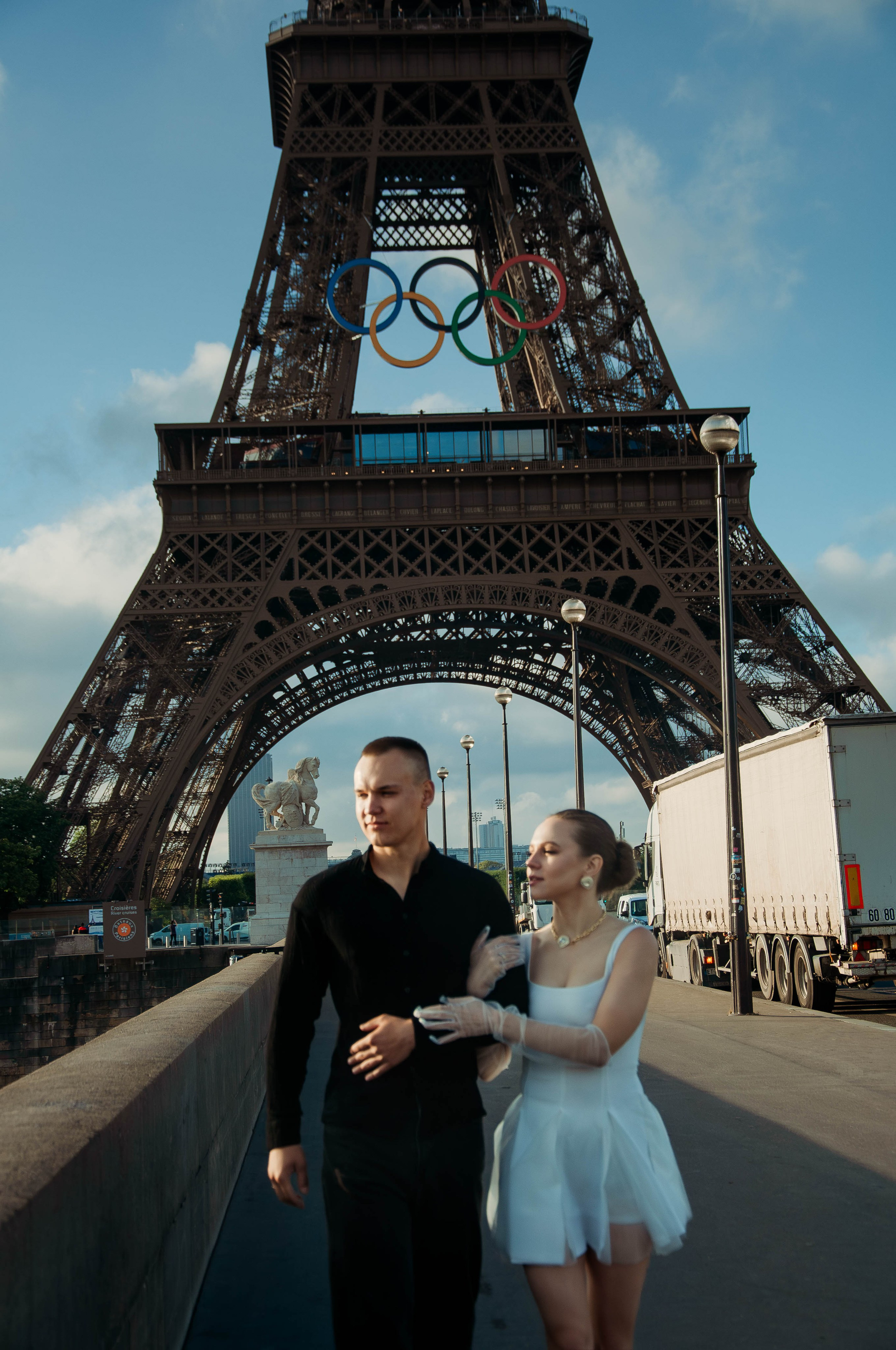 Elopement photoshoot. Paris photographer — Polina Osipova